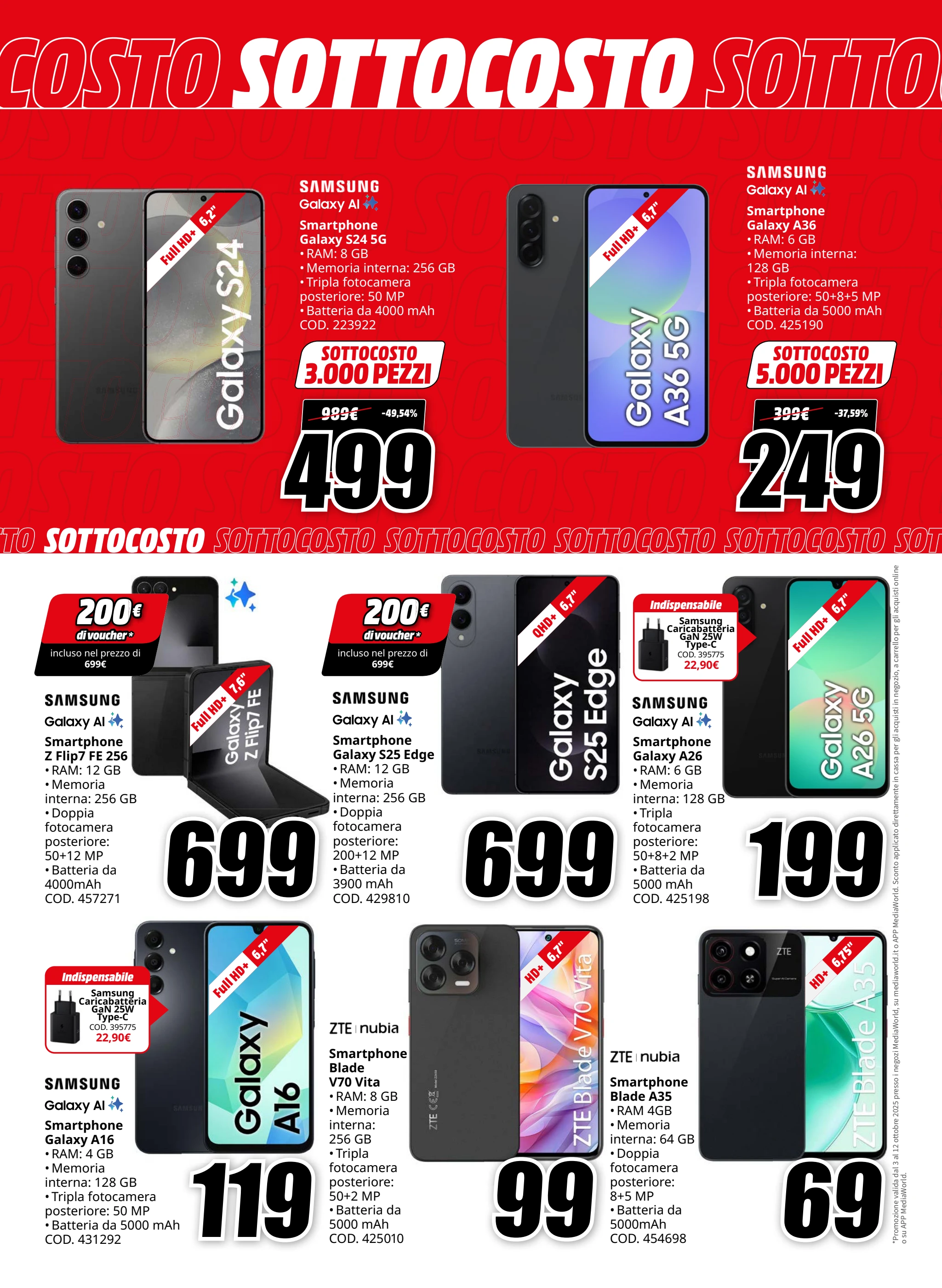 mediaworld - Volantino Mediaworld - Sottocosto valido dal 03/10 al 12/10 - page: 2
