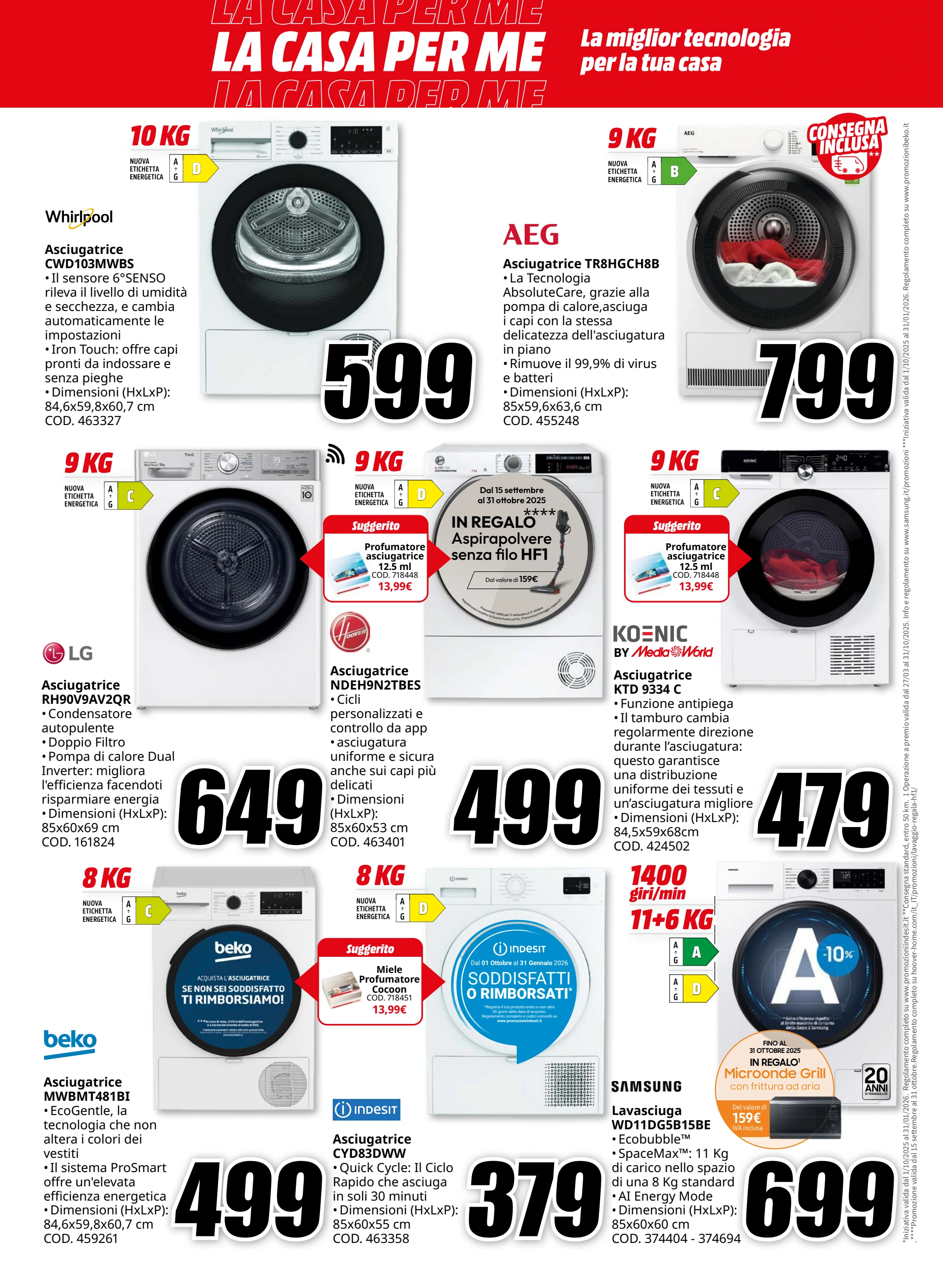 mediaworld - Volantino Mediaworld - La Casa per Me valido dal 13/10 al 29/10 - page: 2