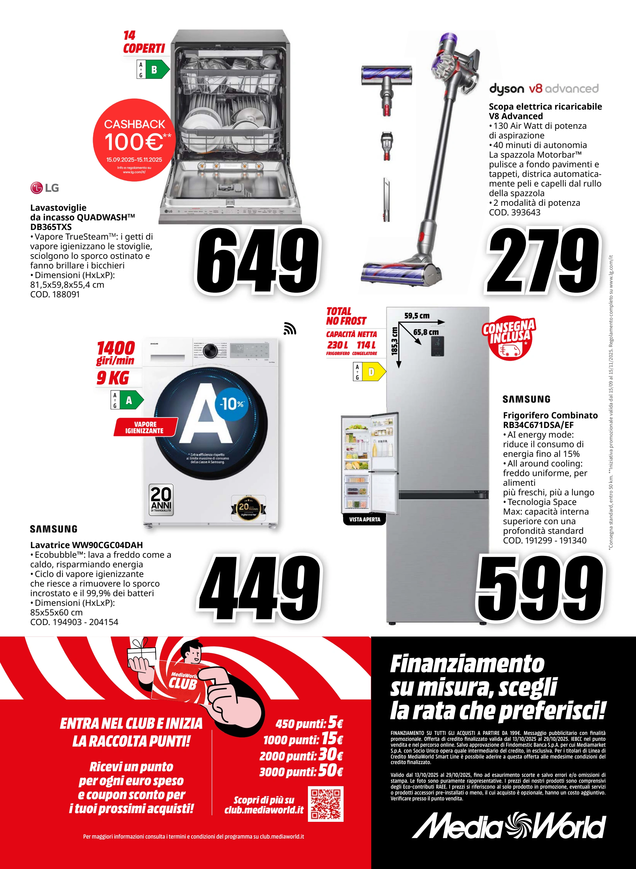 mediaworld - Volantino Mediaworld - La Casa per Me valido dal 13/10 al 29/10 - page: 32