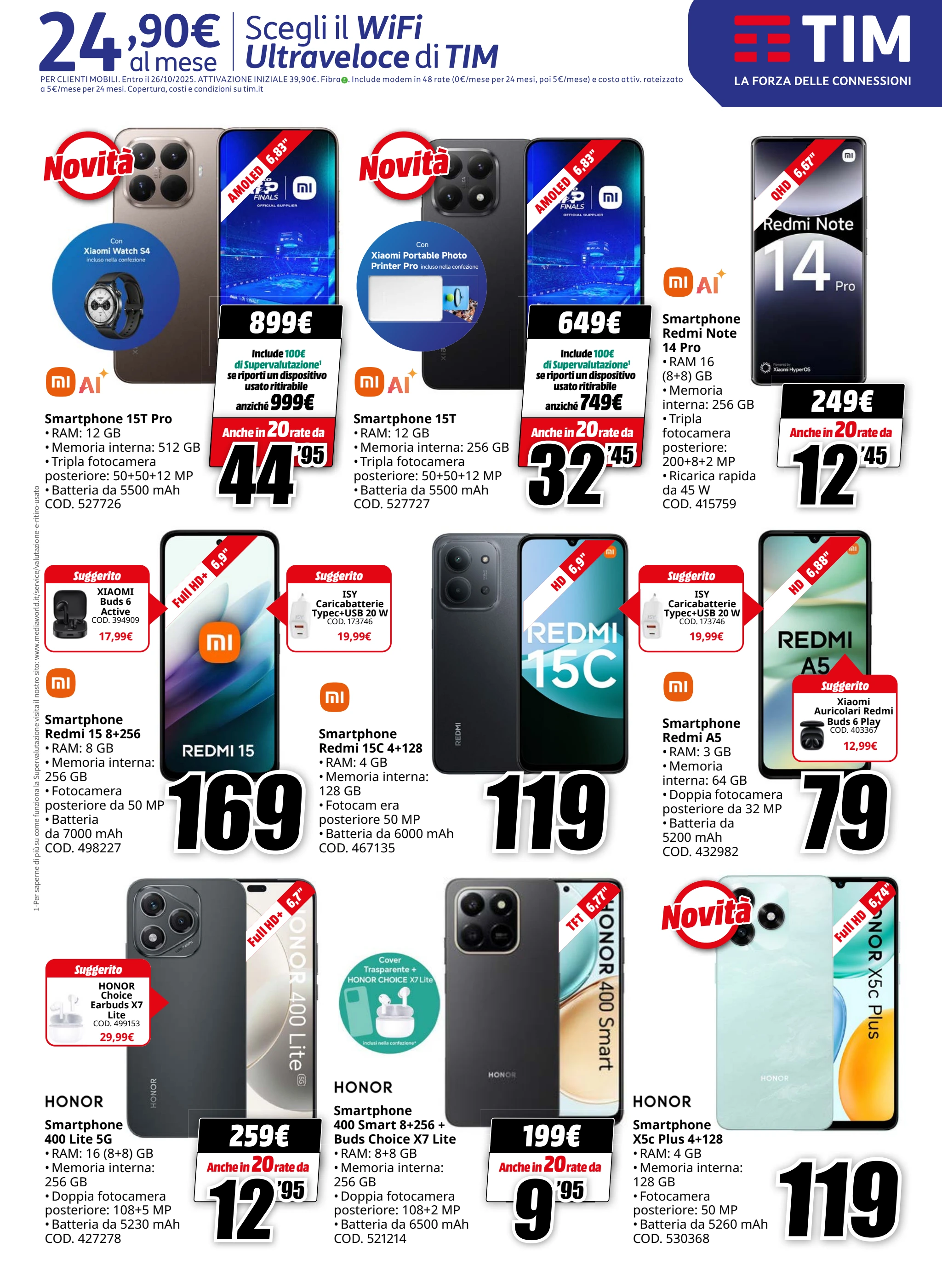 mediaworld - Volantino Mediaworld - Tasso Zero valido dal 13/10 al 26/10 - page: 3