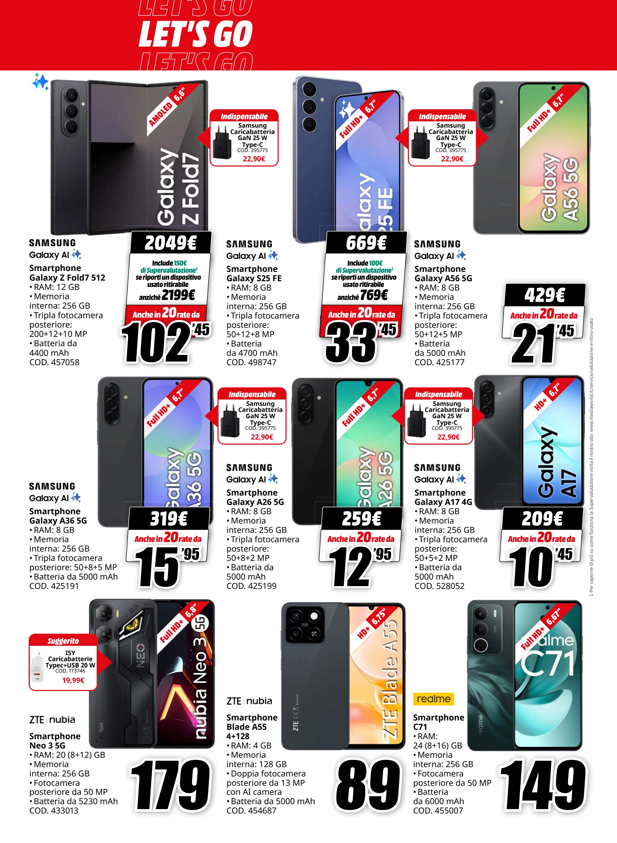 mediaworld - Volantino Mediaworld - Tasso Zero valido dal 13/10 al 26/10 - page: 2