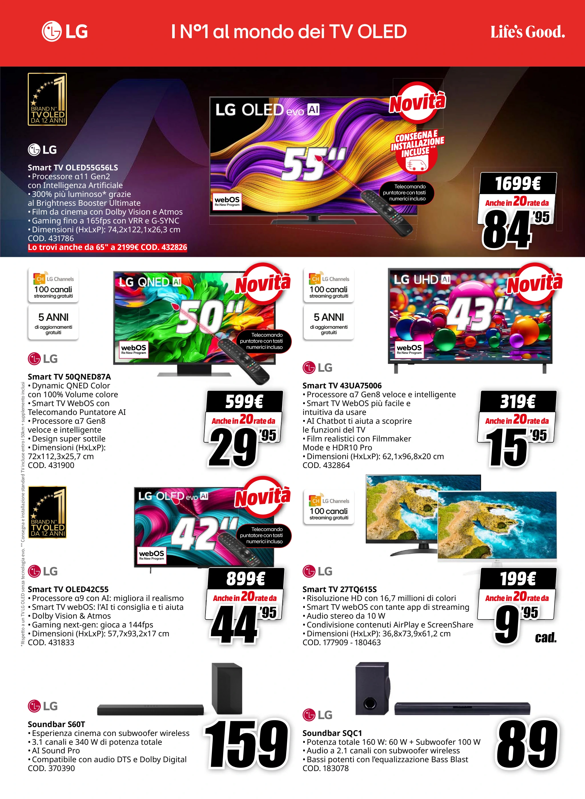 mediaworld - Volantino Mediaworld - Tasso Zero valido dal 13/10 al 26/10 - page: 19