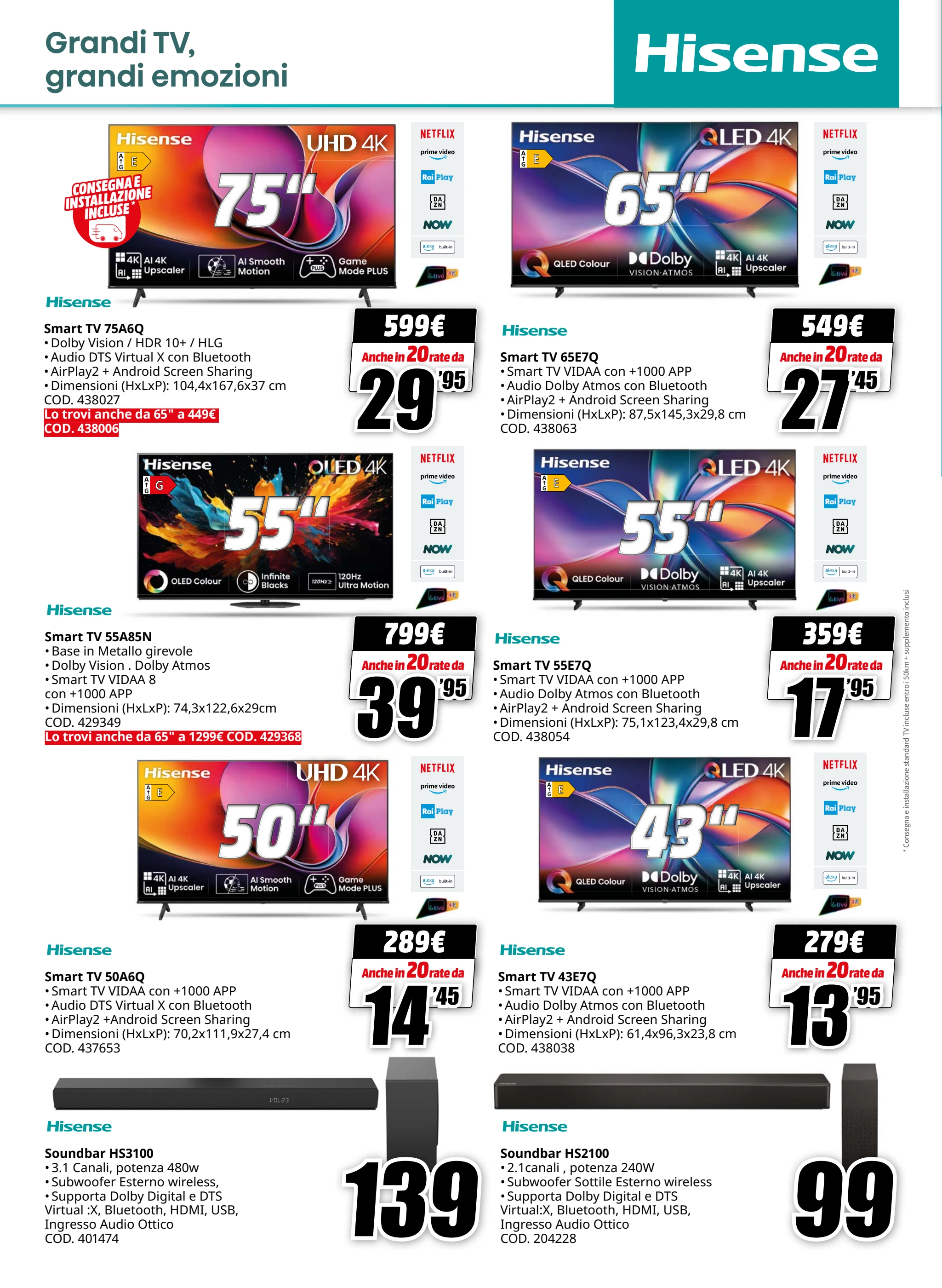 mediaworld - Volantino Mediaworld - Tasso Zero valido dal 13/10 al 26/10 - page: 20