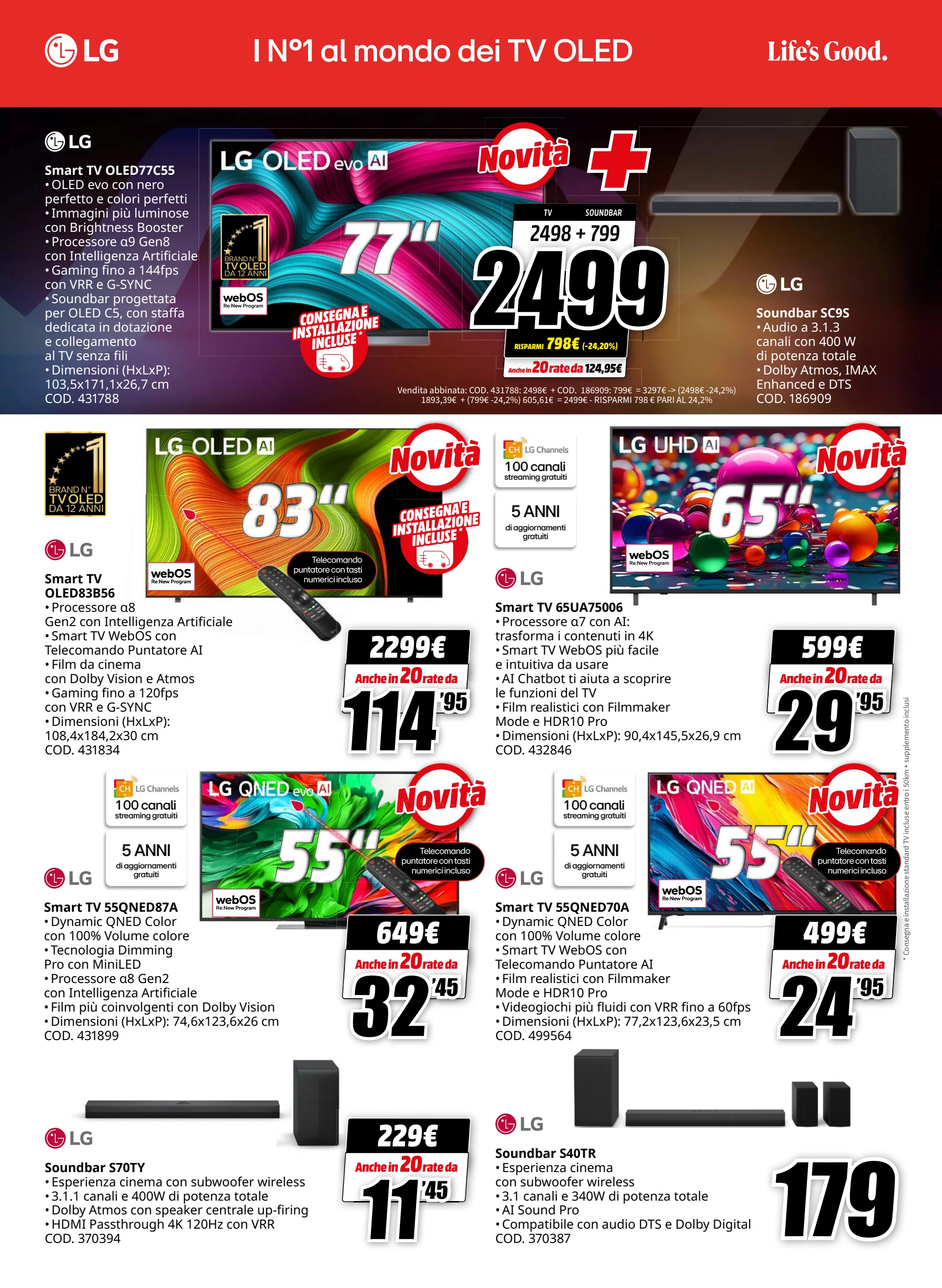 mediaworld - Volantino Mediaworld - Tasso Zero valido dal 13/10 al 26/10 - page: 18