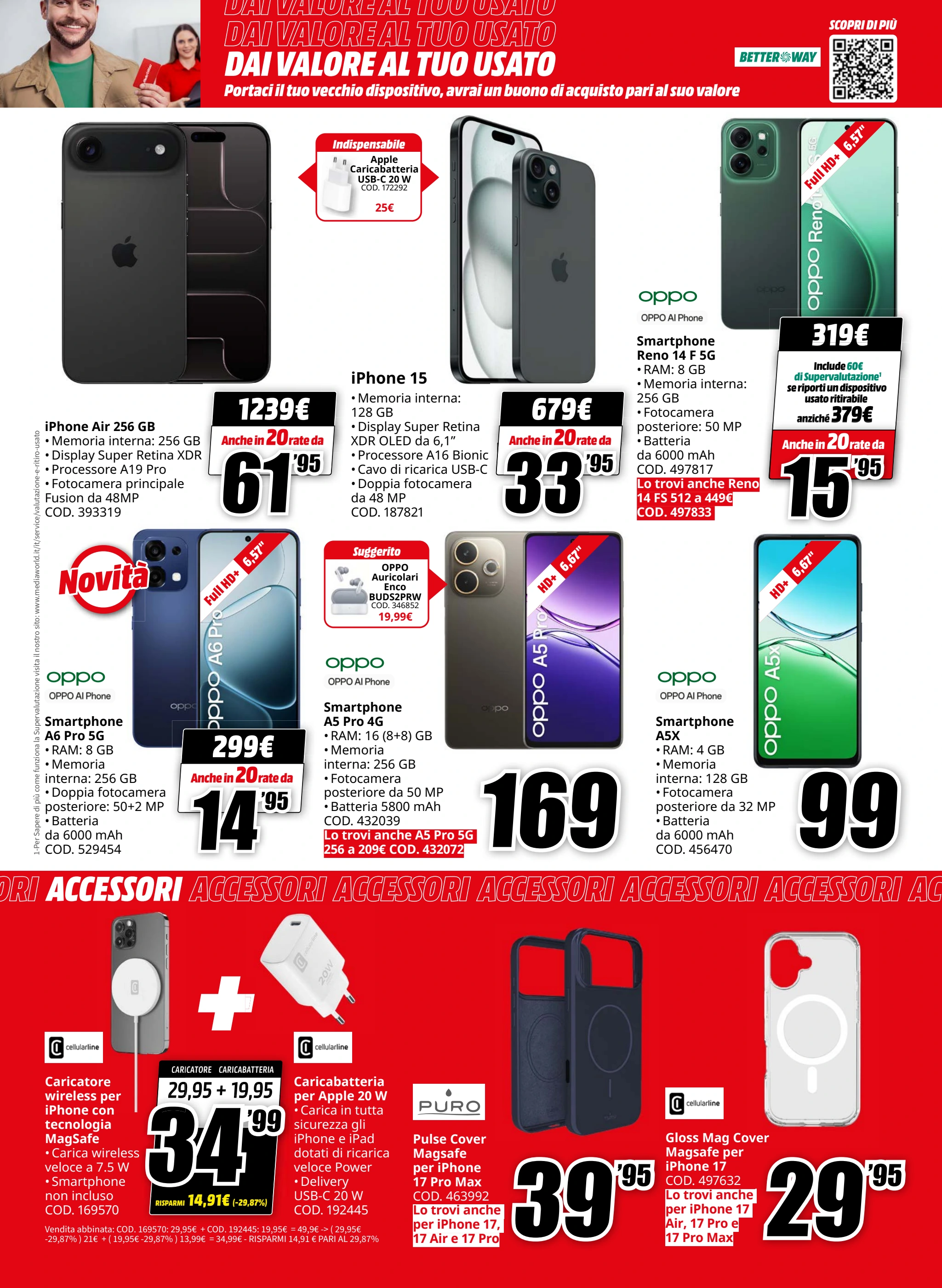 mediaworld - Volantino Mediaworld - Tasso Zero valido dal 13/10 al 26/10 - page: 6