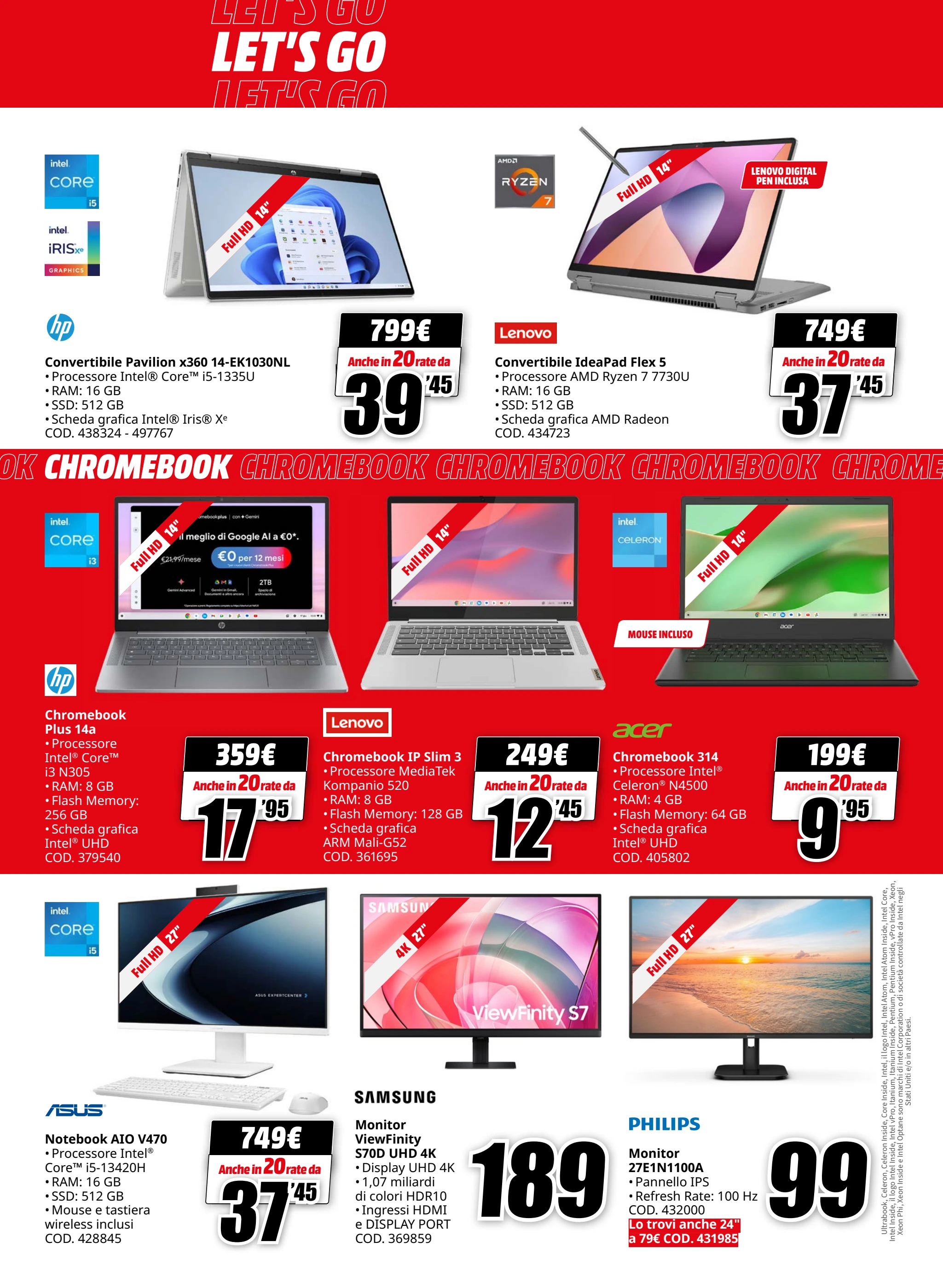mediaworld - Volantino Mediaworld - Tasso Zero valido dal 13/10 al 26/10 - page: 12