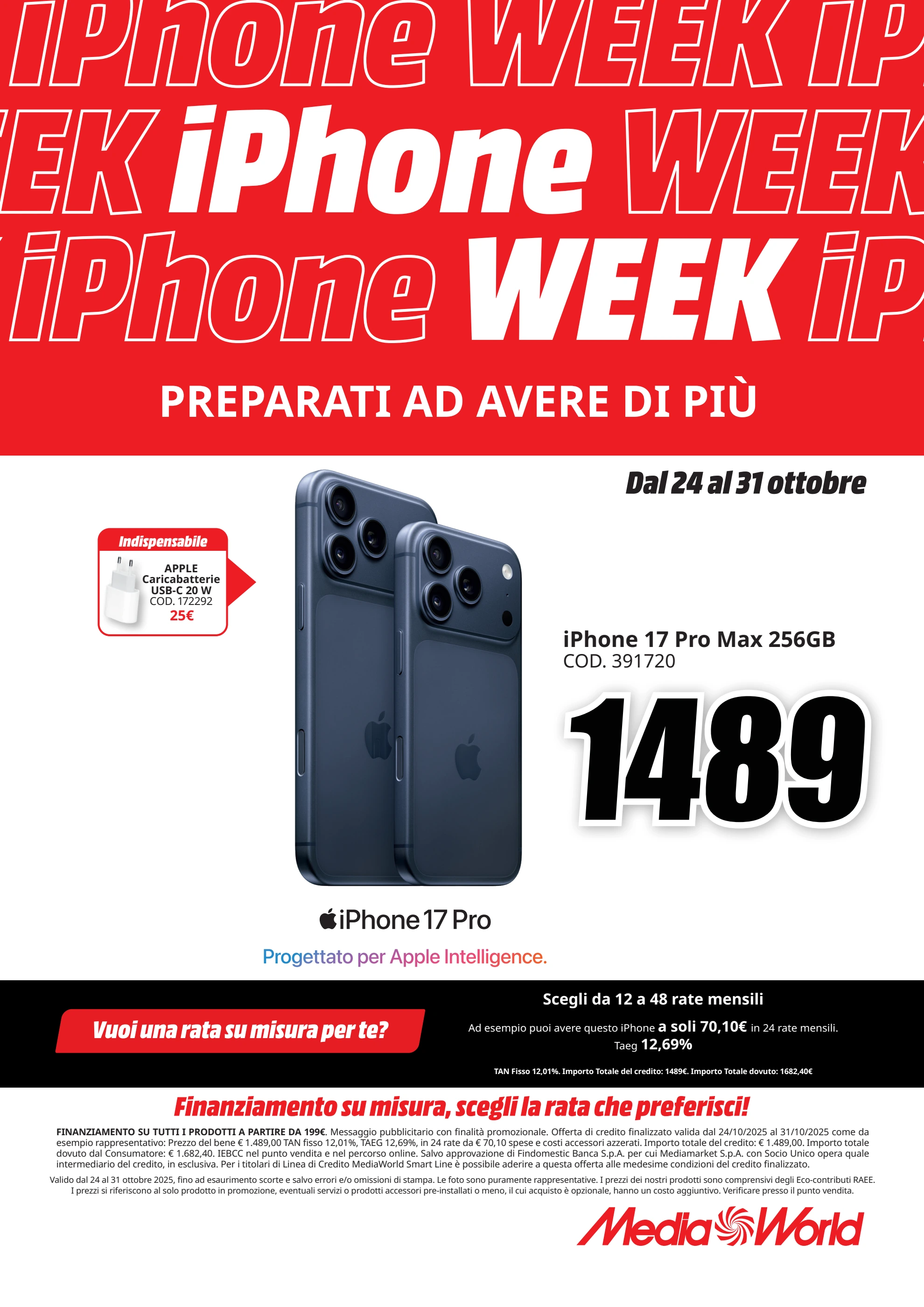 mediaworld - Volantino Mediaworld - Apple Week valido dal 24/10 al 31/10 - page: 3