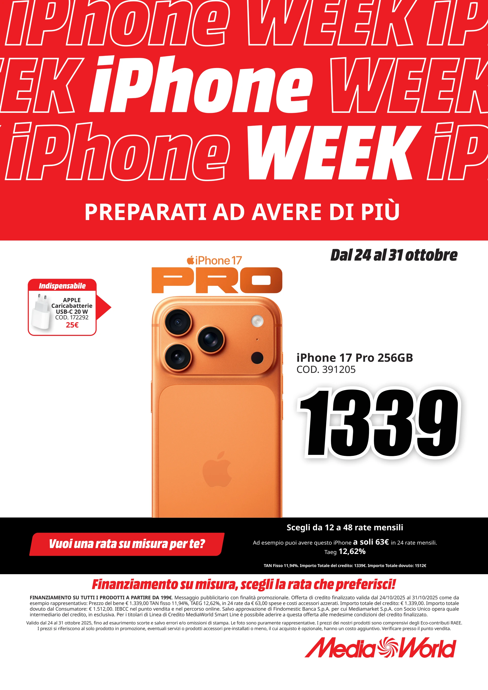 mediaworld - Volantino Mediaworld - Apple Week valido dal 24/10 al 31/10 - page: 2