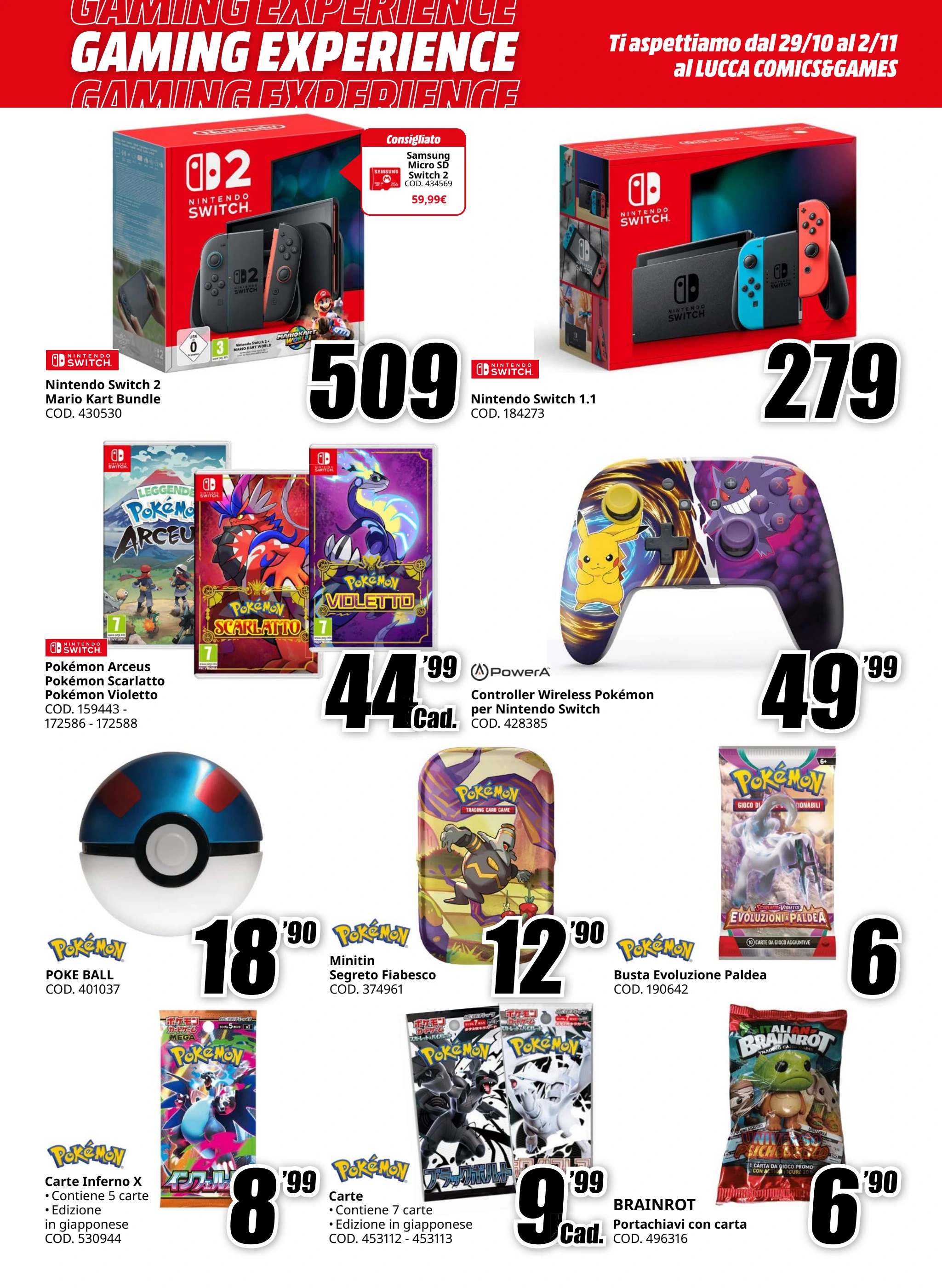 mediaworld - Volantino Mediaworld - Road To Lucca valido dal 24/10 al 02/11 - page: 6