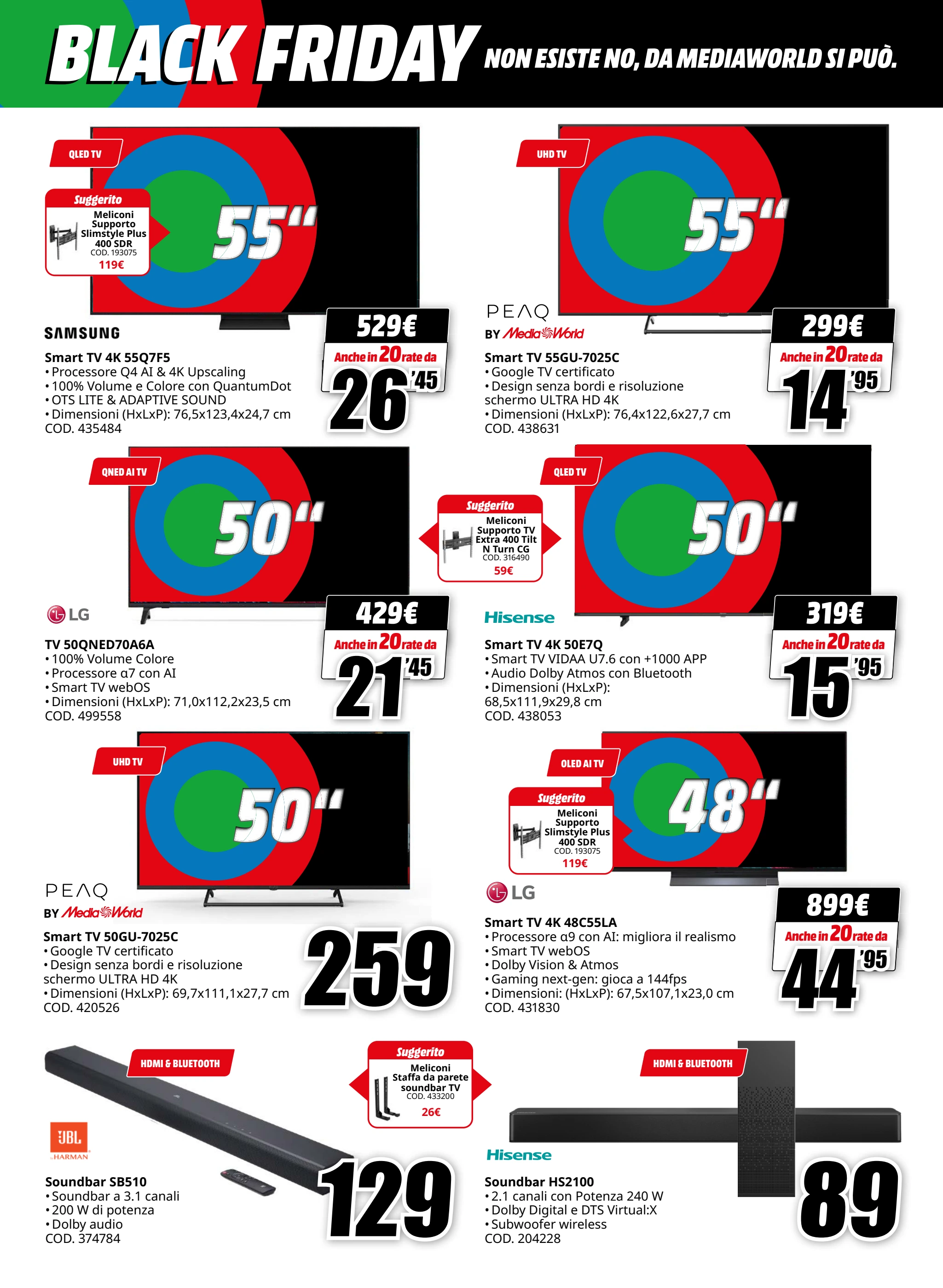 mediaworld - Volantino Mediaworld - Black Friday valido dal 01/11 al 07/11 - page: 17