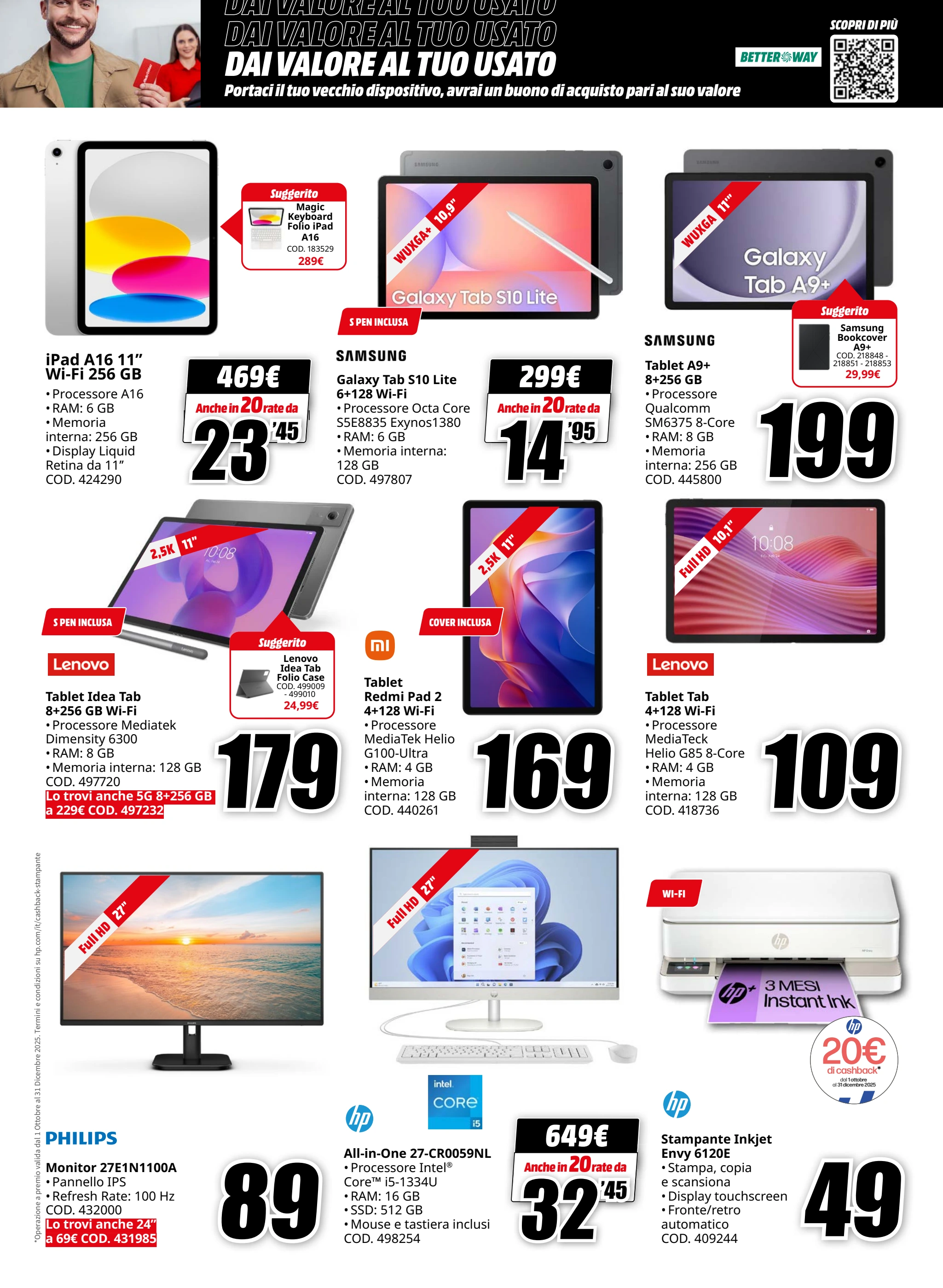 mediaworld - Volantino Mediaworld - Black Friday valido dal 01/11 al 07/11 - page: 9