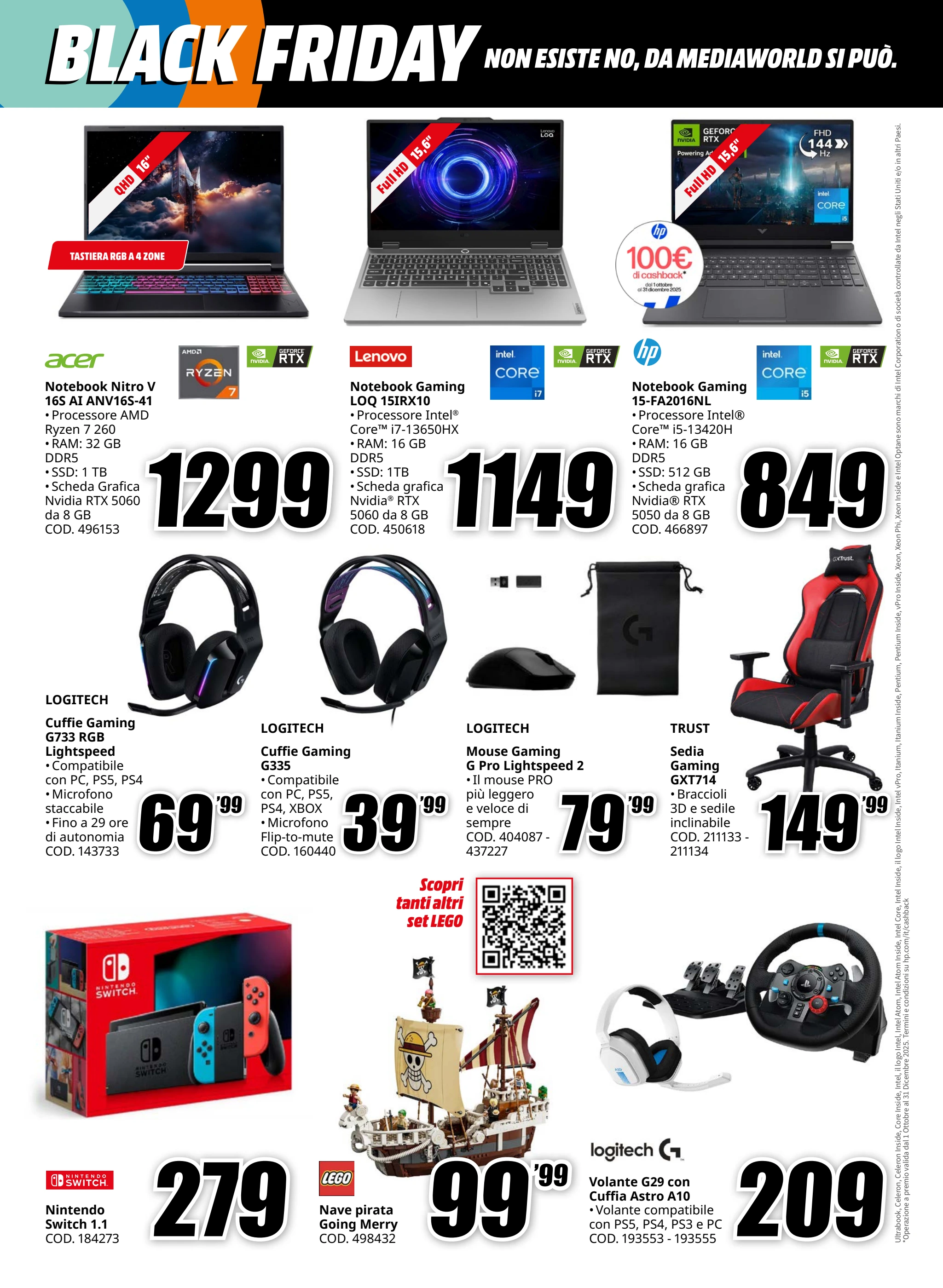 mediaworld - Volantino Mediaworld - Black Friday valido dal 12/11 al 19/11 - page: 14