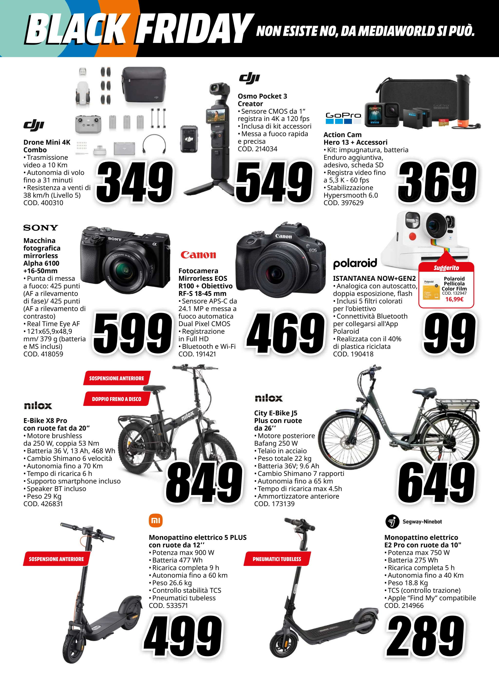 mediaworld - Volantino Mediaworld - Black Friday valido dal 12/11 al 19/11 - page: 20