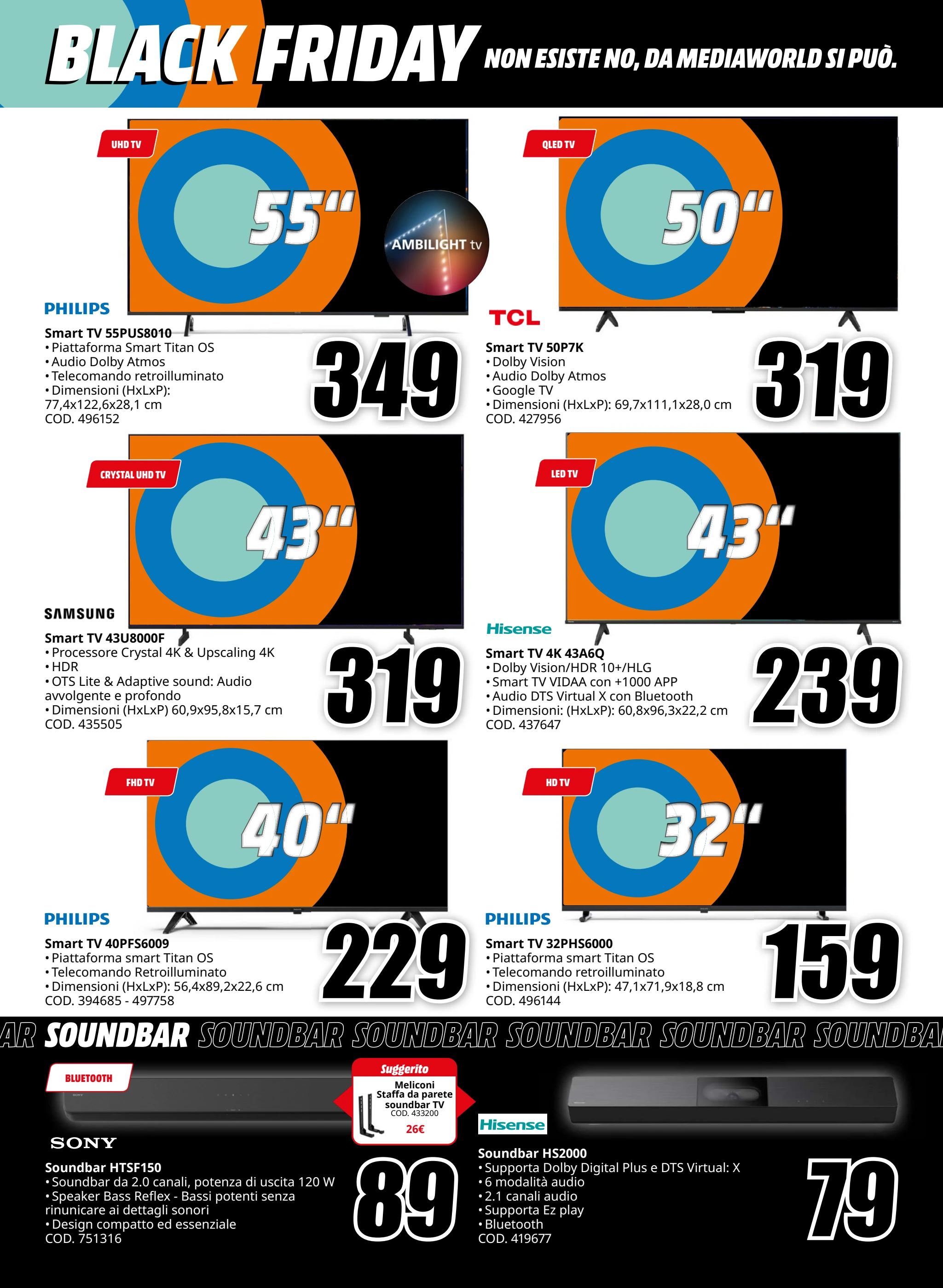 mediaworld - Volantino Mediaworld - Black Friday valido dal 12/11 al 19/11 - page: 18