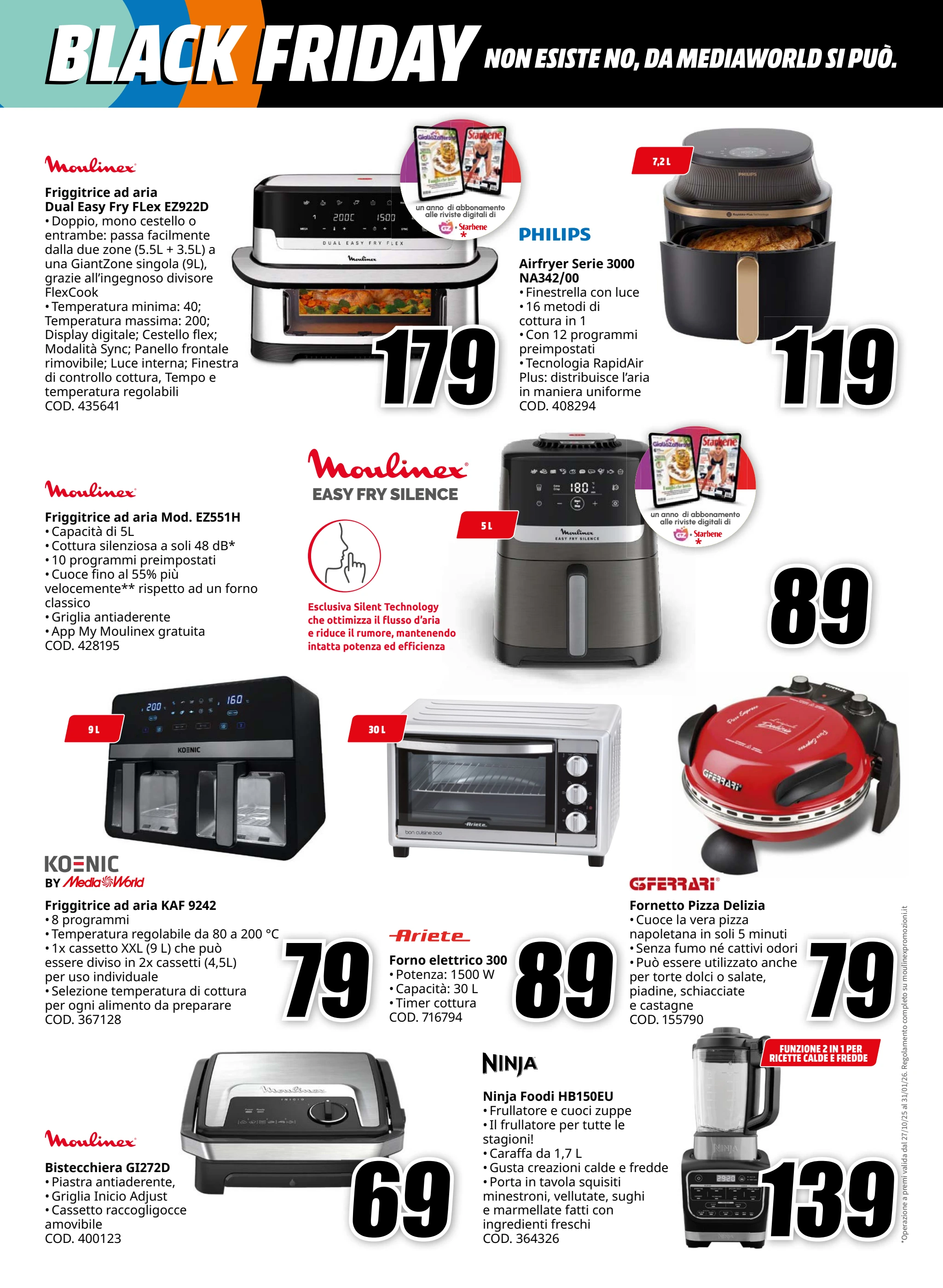 mediaworld - Volantino Mediaworld - Black Friday valido dal 12/11 al 19/11 - page: 32