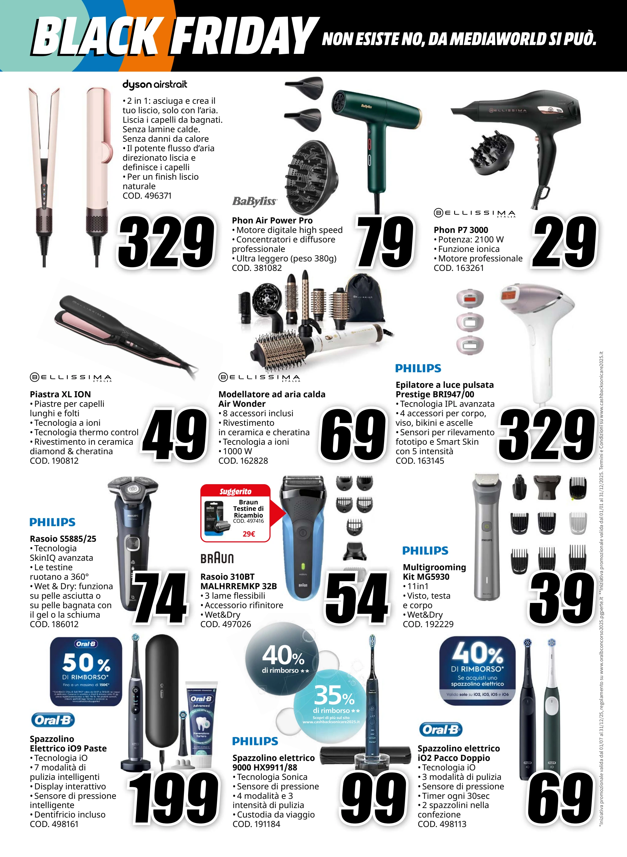 mediaworld - Volantino Mediaworld - Black Friday valido dal 12/11 al 19/11 - page: 34