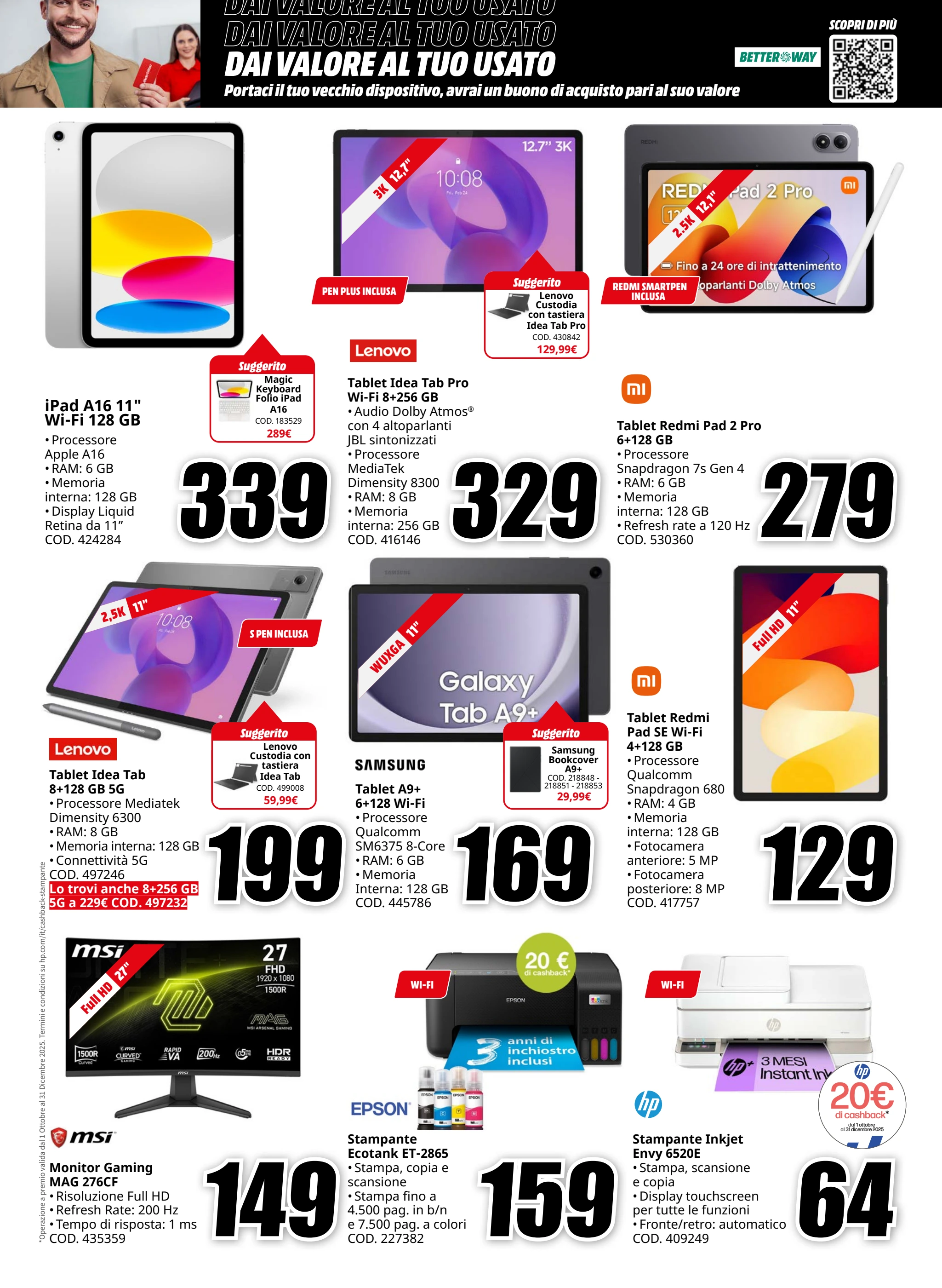 mediaworld - Volantino Mediaworld - Black Friday valido dal 12/11 al 19/11 - page: 10