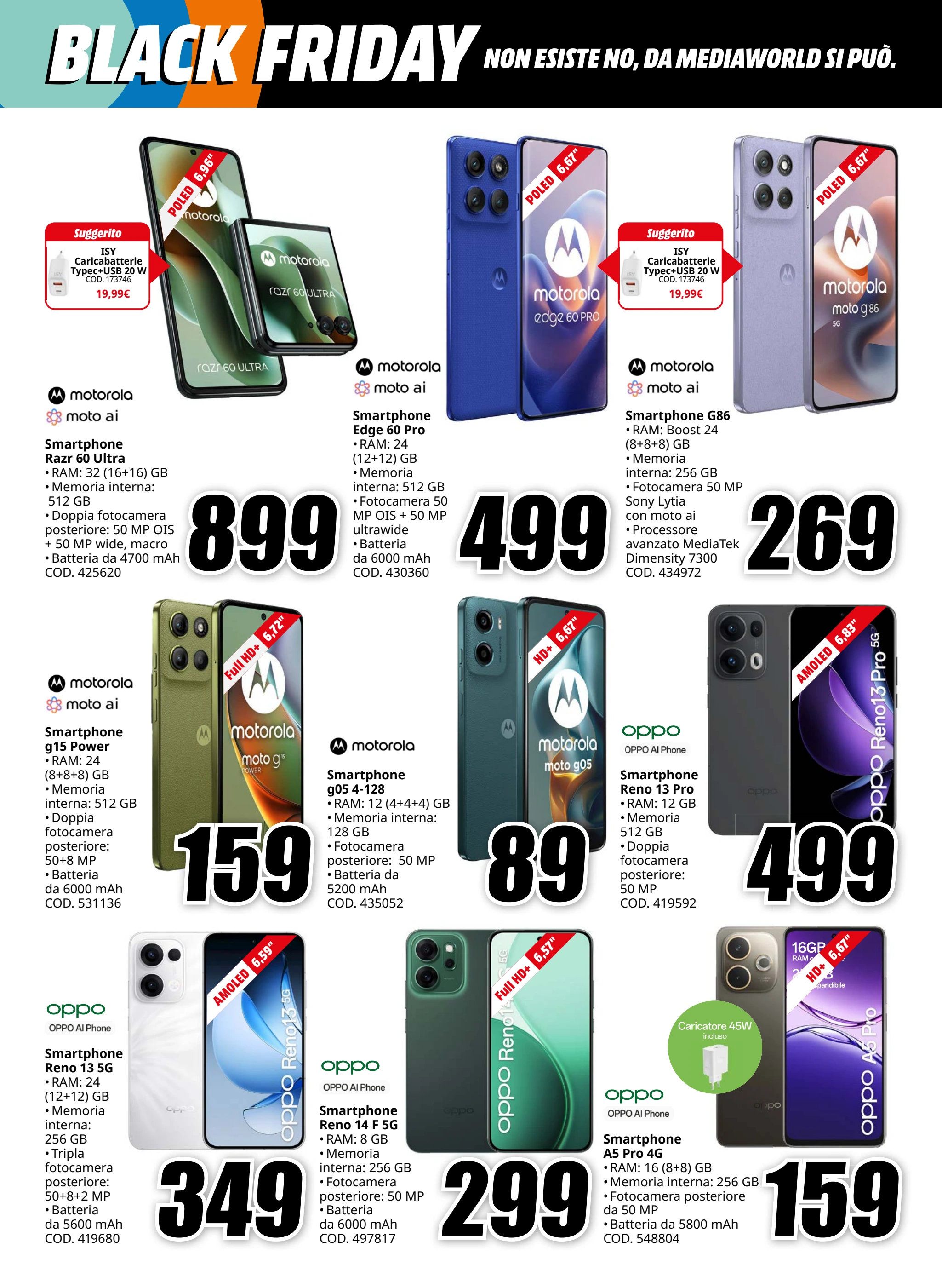 mediaworld - Volantino Mediaworld - Black Friday valido dal 12/11 al 19/11 - page: 6