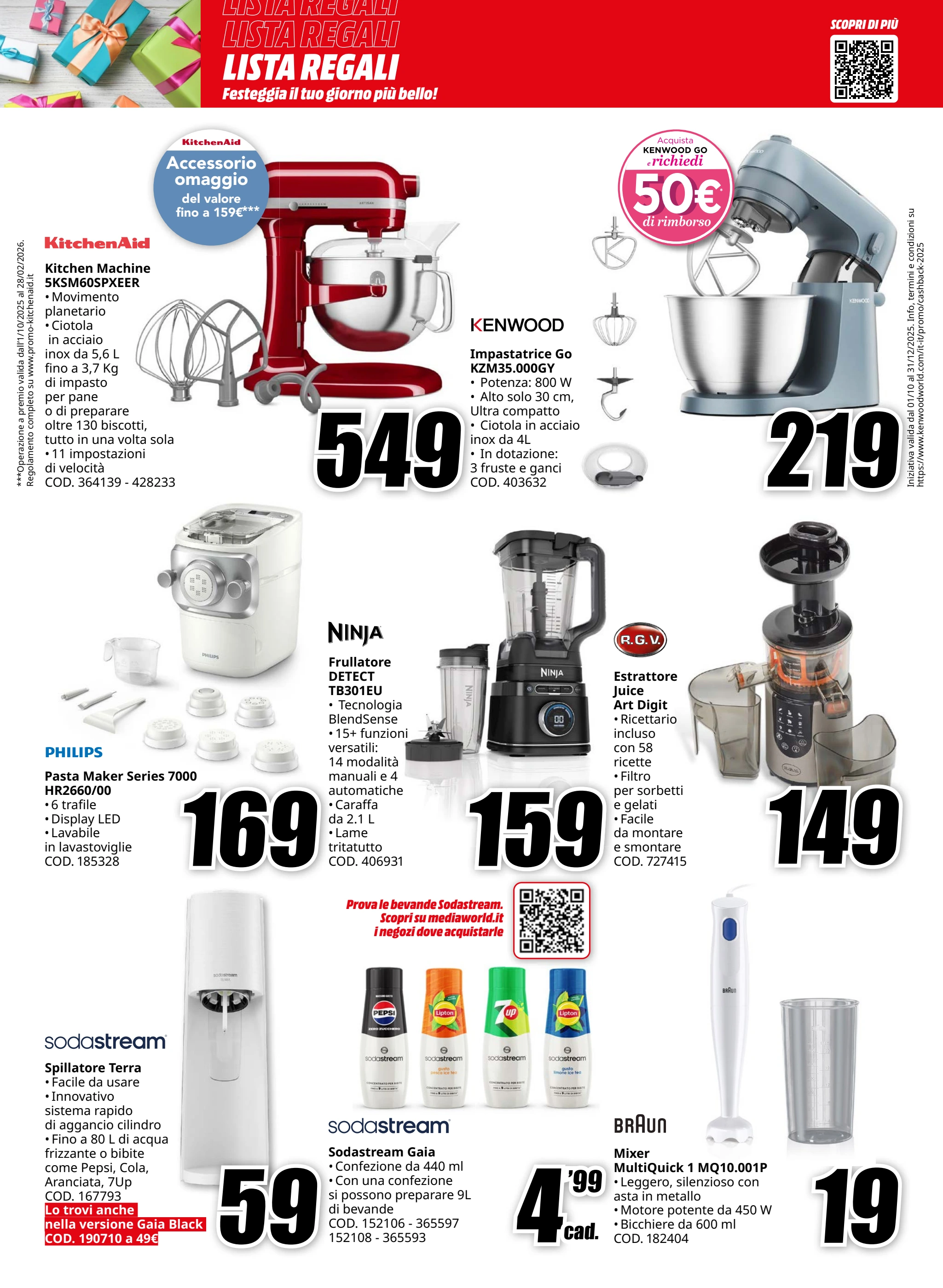 mediaworld - Volantino Mediaworld - La Casa per Me valido dal 12/11 al 28/11 - page: 19