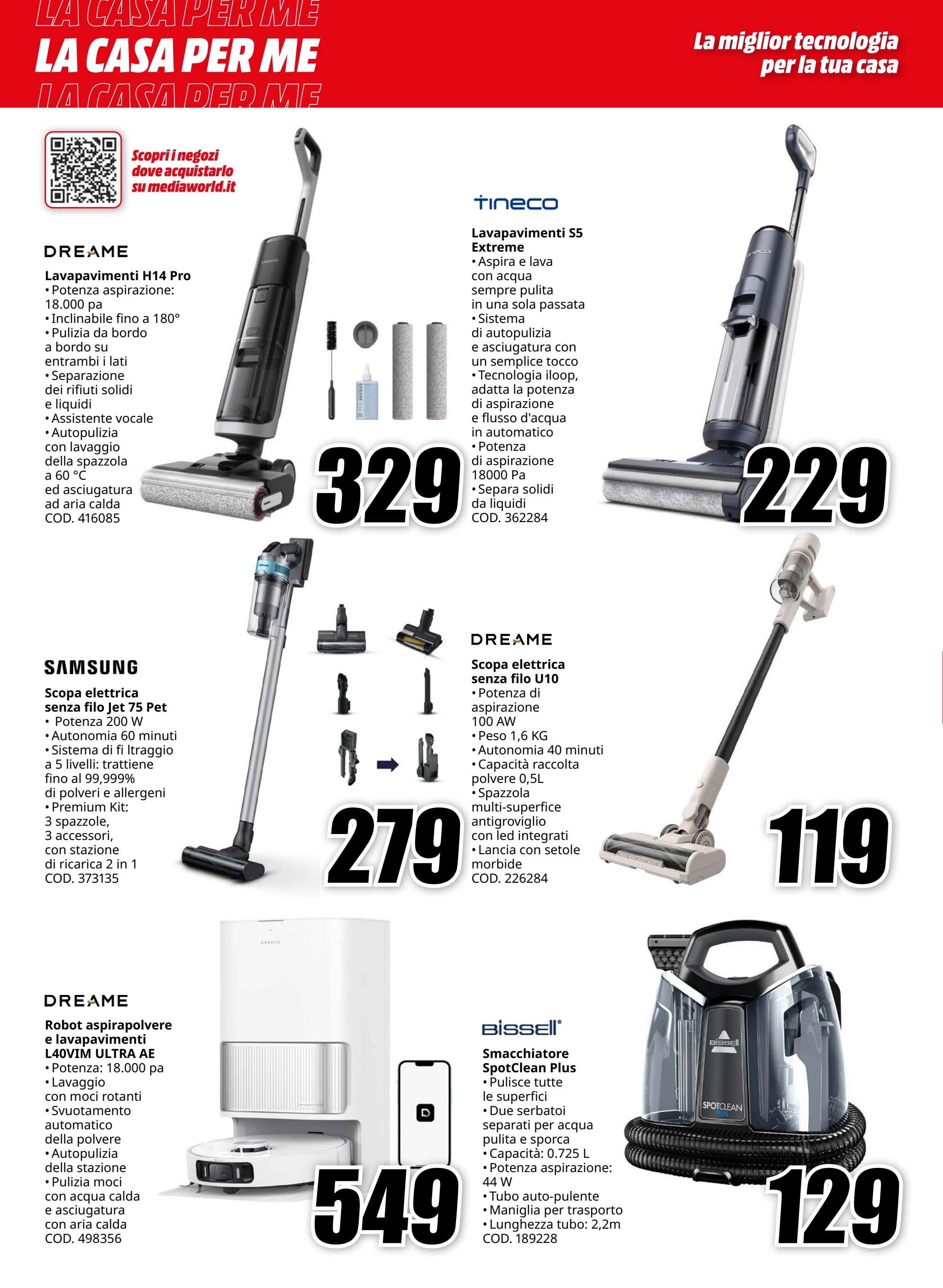 mediaworld - Volantino Mediaworld - La Casa per Me valido dal 12/11 al 28/11 - page: 26