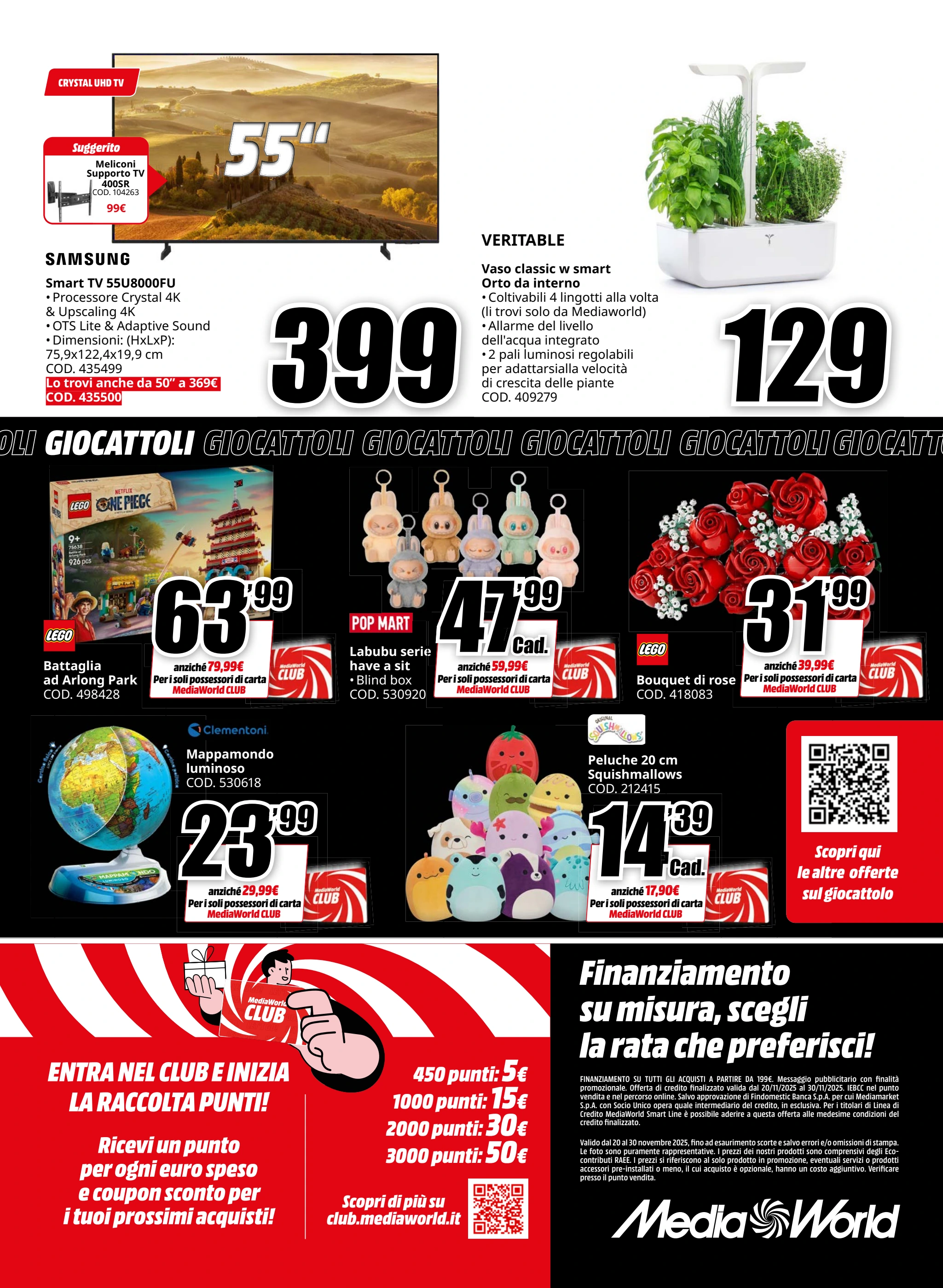 mediaworld - Volantino Mediaworld - GUARDA CHE SPETTACOLO valido dal 20/11 al 30/11 - page: 16