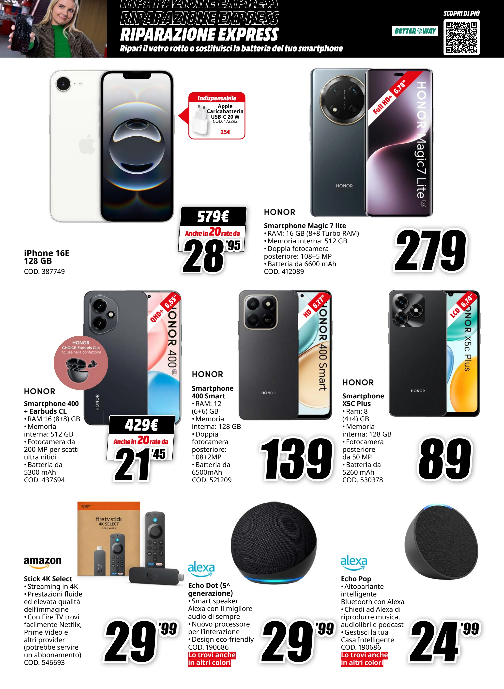 mediaworld - Volantino Mediaworld - BLACK FRIDAY valido dal 20/11 al 01/12 - page: 8