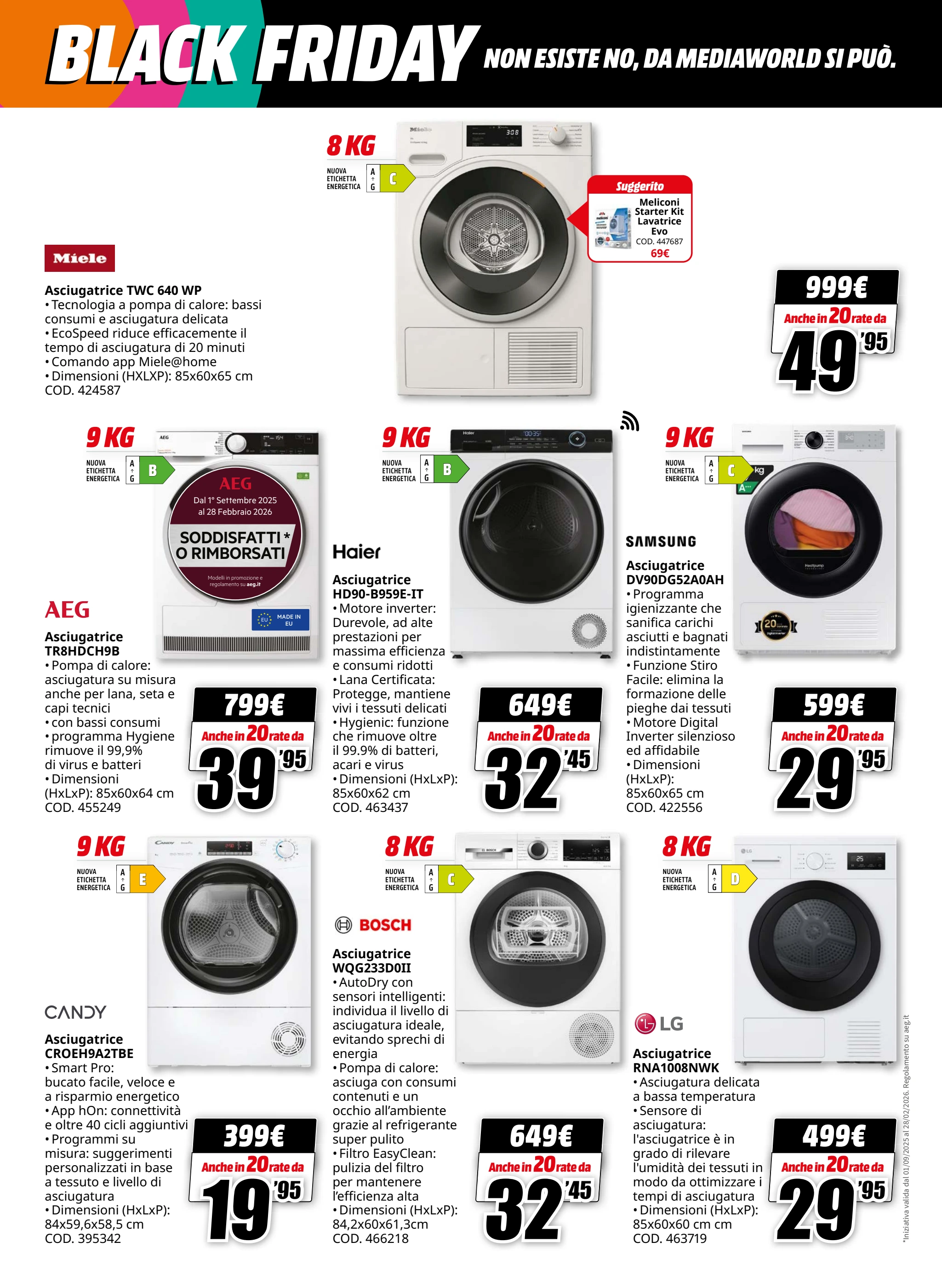 mediaworld - Volantino Mediaworld - BLACK FRIDAY valido dal 20/11 al 01/12 - page: 22