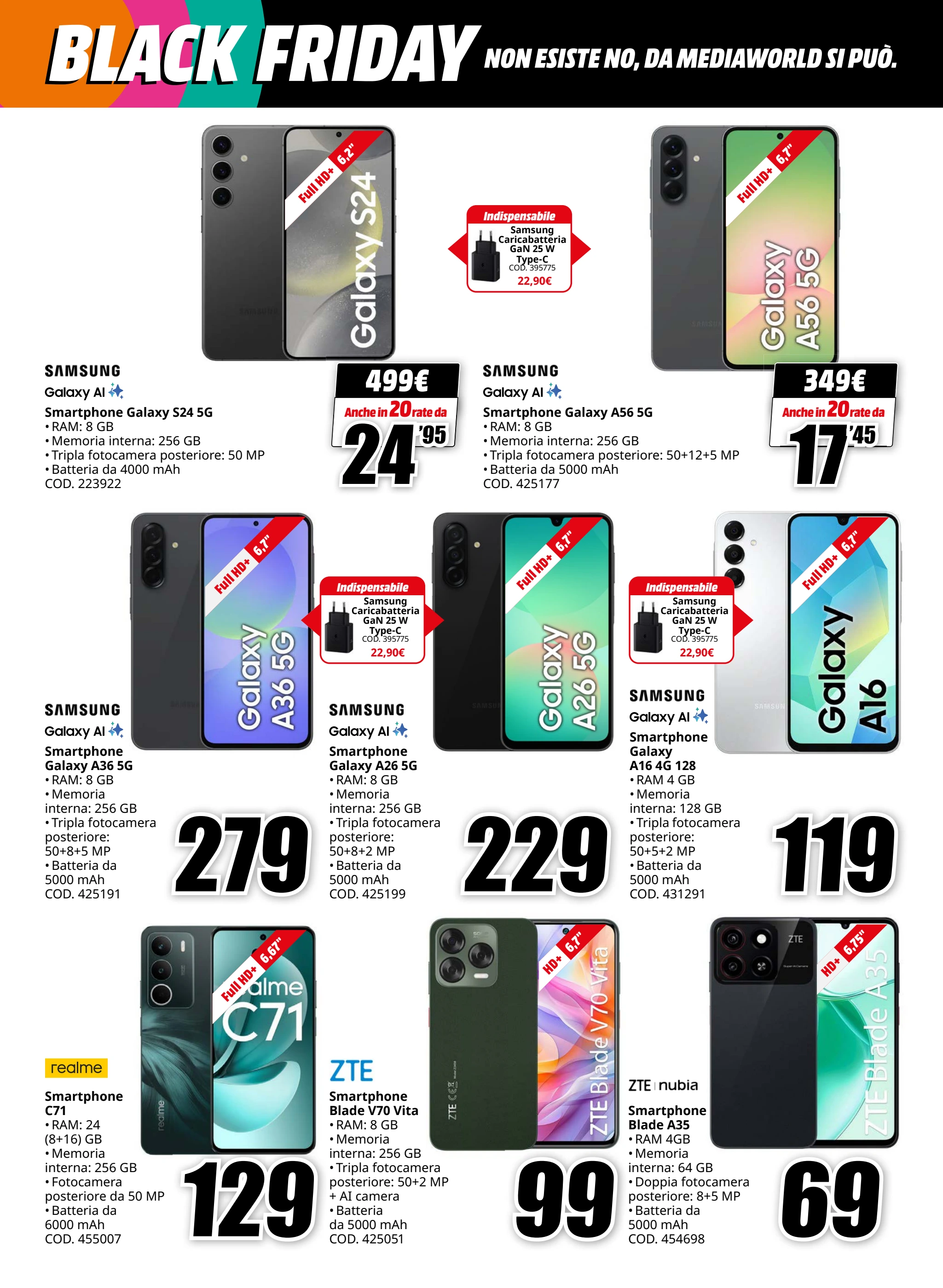 mediaworld - Volantino Mediaworld - BLACK FRIDAY valido dal 20/11 al 01/12 - page: 3
