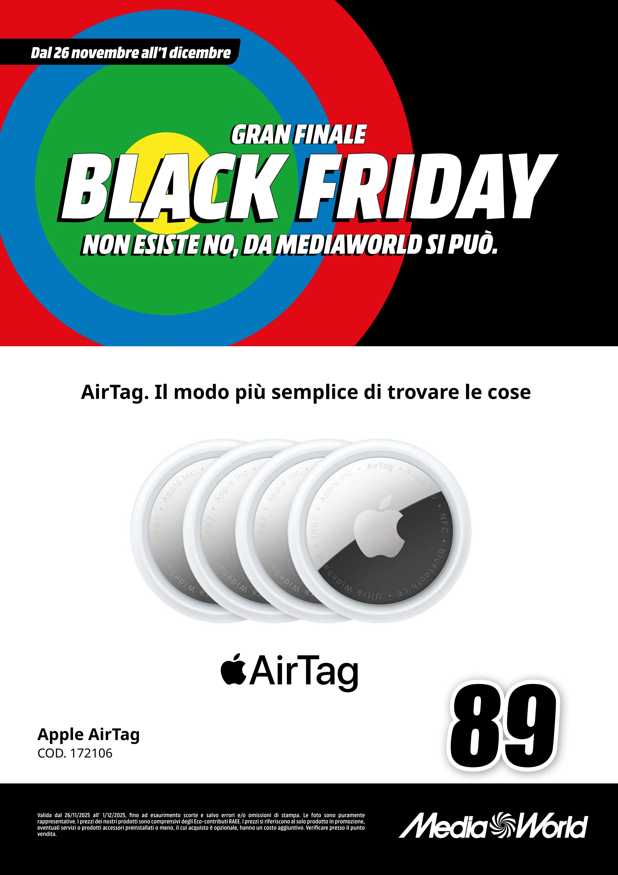 mediaworld - Volantino Mediaworld - Black Friday valido dal 26/11 al 01/12 - page: 18