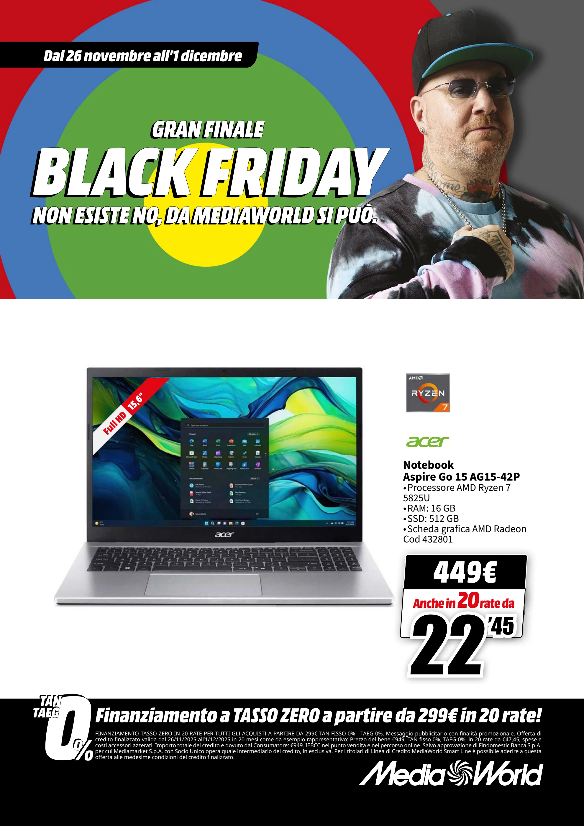 mediaworld - Volantino Mediaworld - Black Friday valido dal 26/11 al 01/12 - page: 27