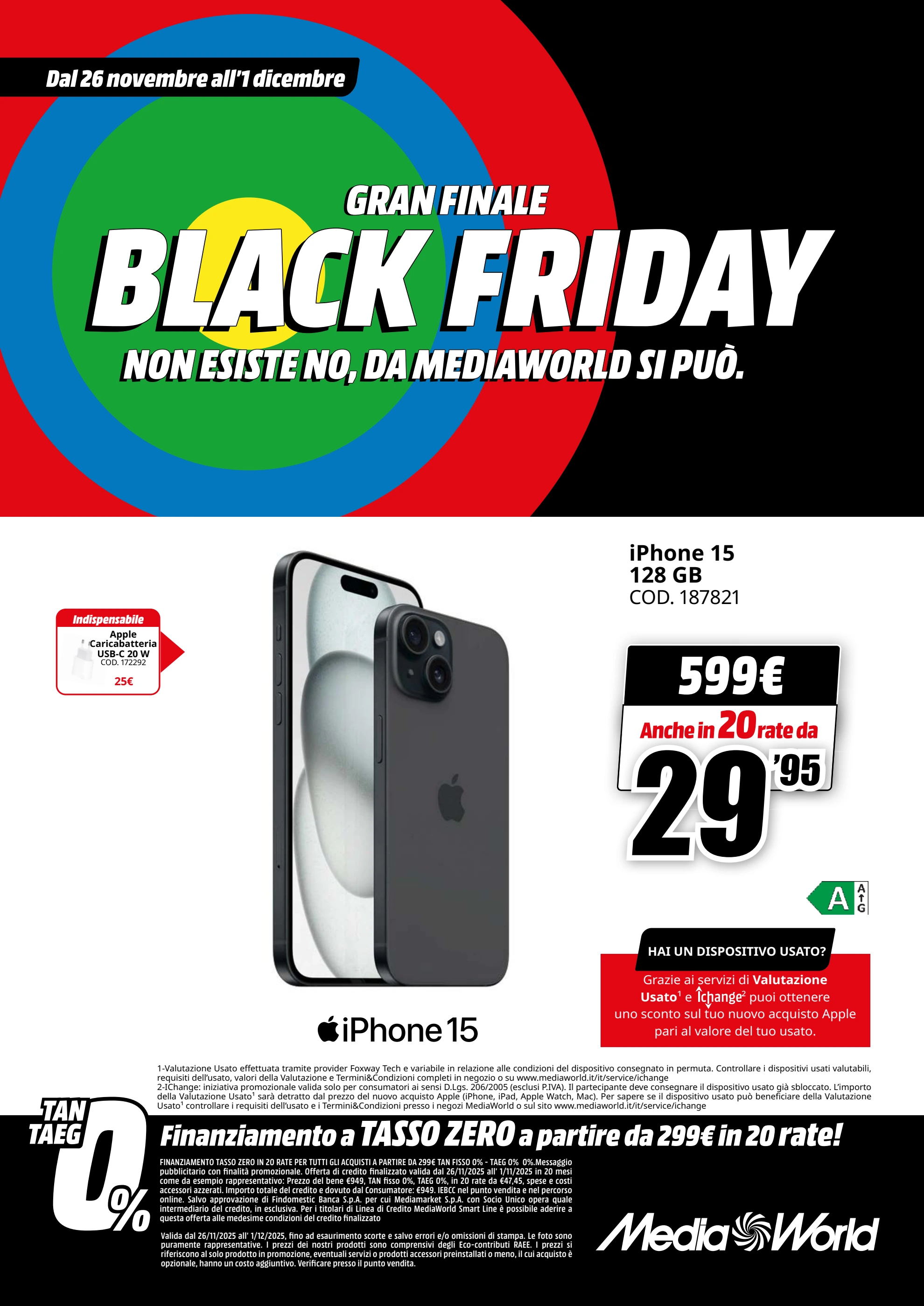 mediaworld - Volantino Mediaworld - Black Friday valido dal 26/11 al 01/12 - page: 4