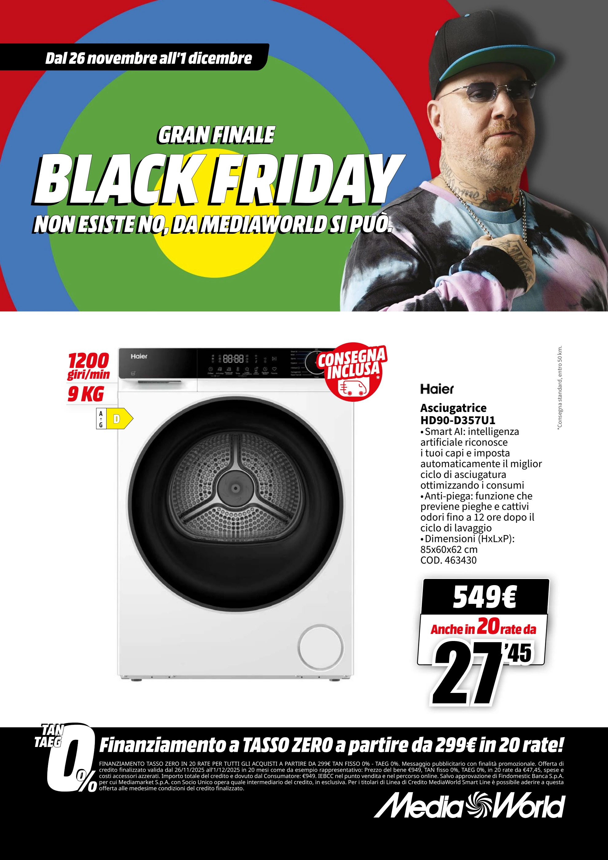 mediaworld - Volantino Mediaworld - Black Friday valido dal 26/11 al 01/12 - page: 49