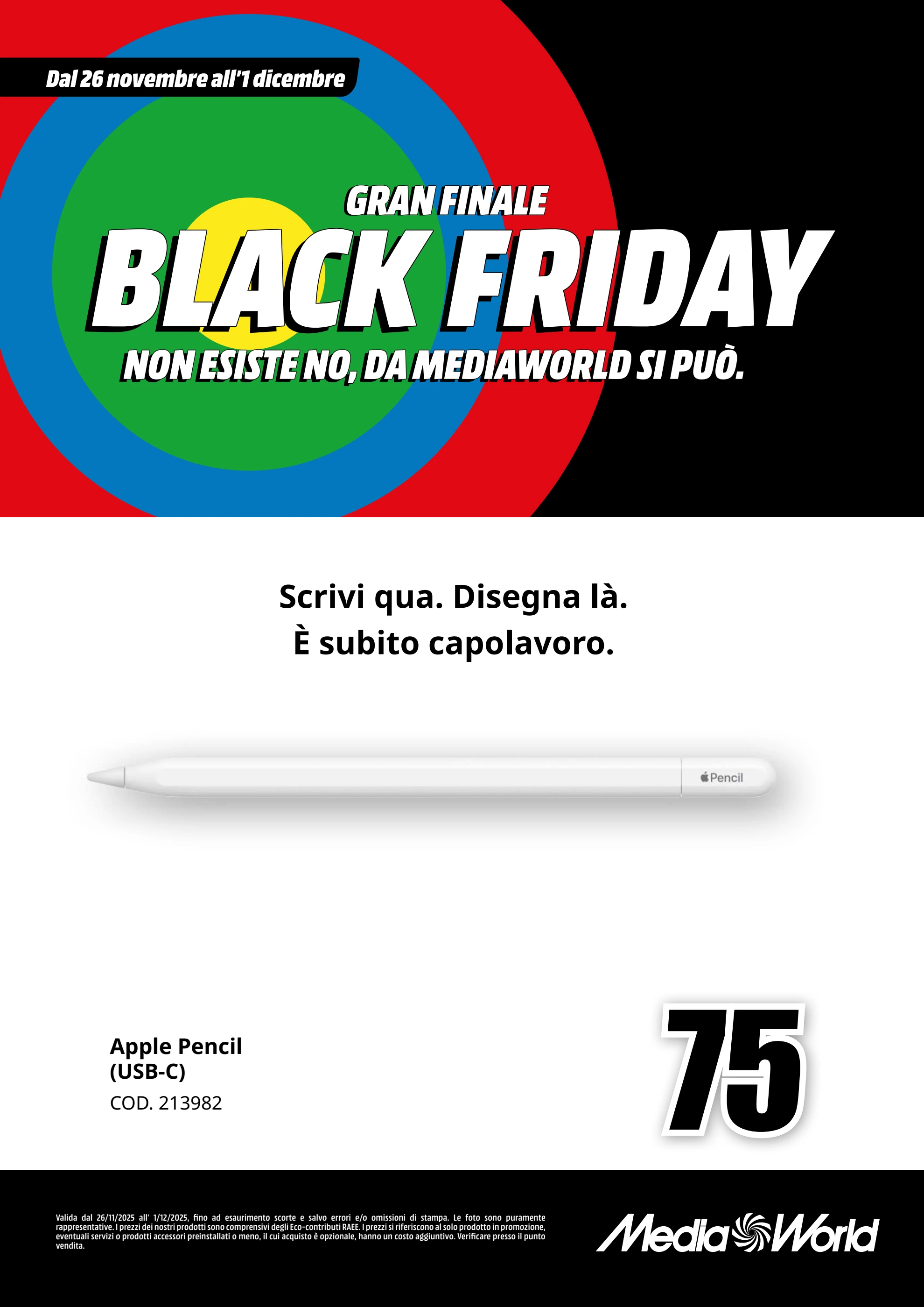 mediaworld - Volantino Mediaworld - Black Friday valido dal 26/11 al 01/12 - page: 17