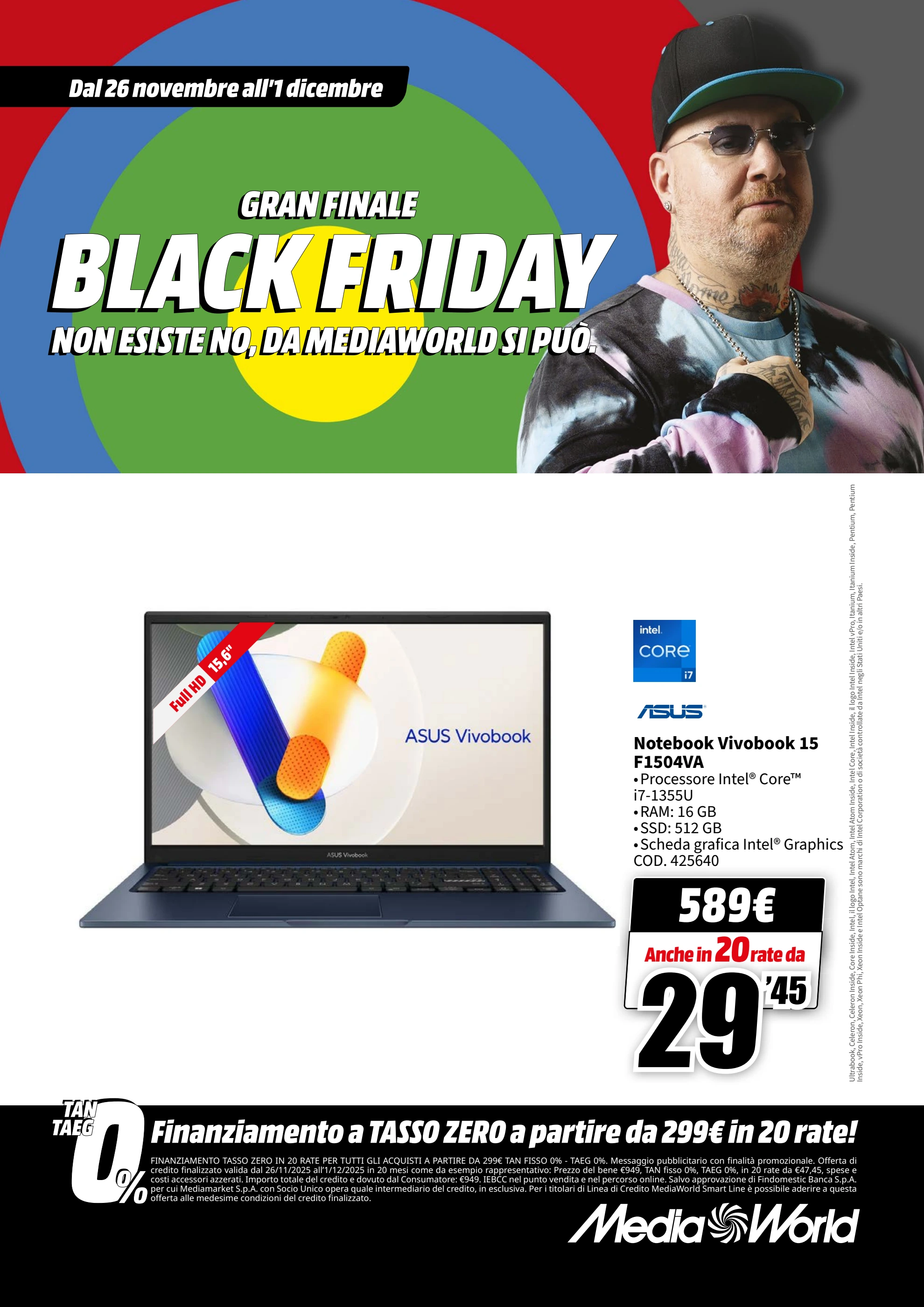 mediaworld - Volantino Mediaworld - Black Friday valido dal 26/11 al 01/12 - page: 25