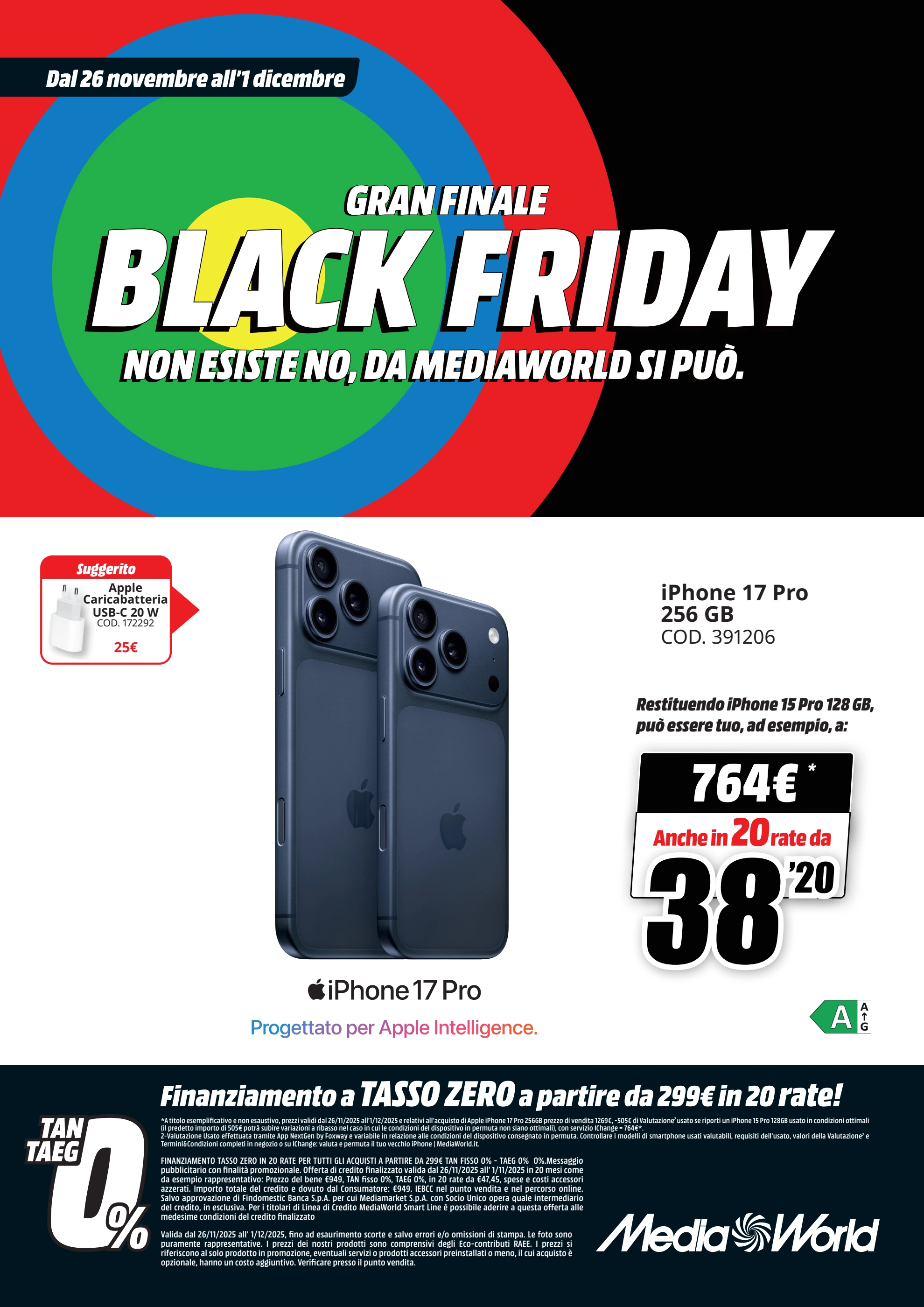 mediaworld - Volantino Mediaworld - Black Friday valido dal 26/11 al 01/12 - page: 2