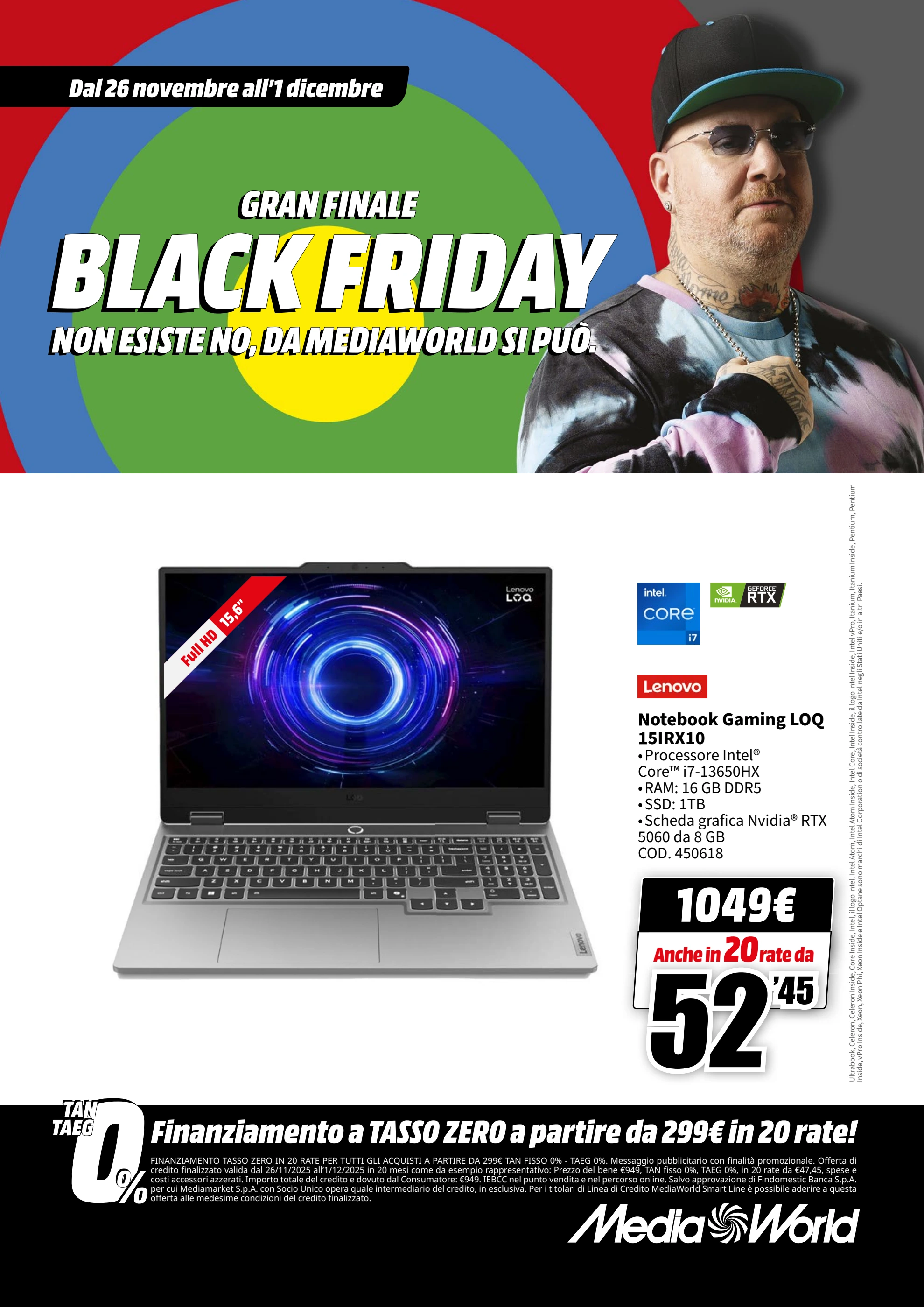 mediaworld - Volantino Mediaworld - Black Friday valido dal 26/11 al 01/12 - page: 23