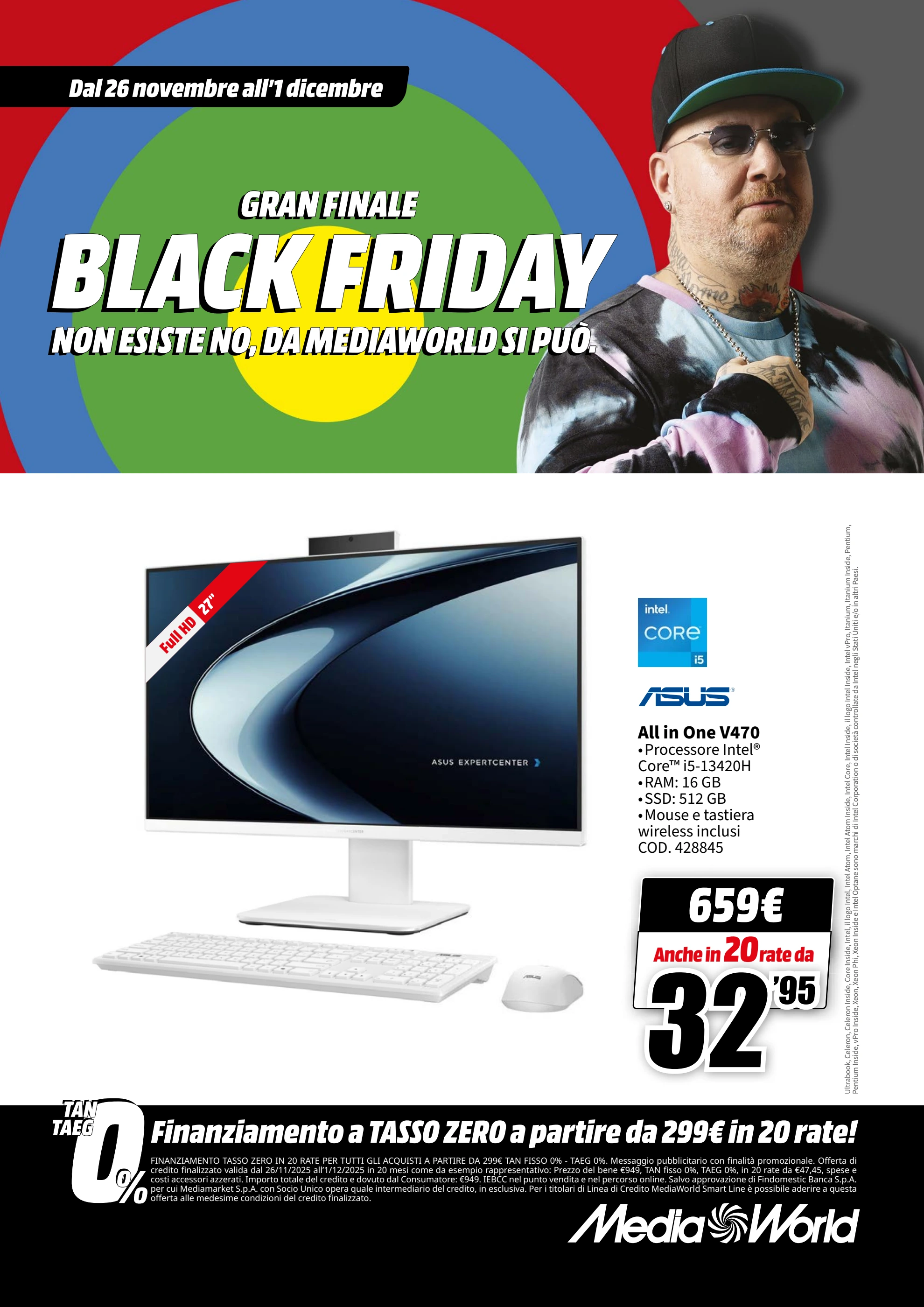 mediaworld - Volantino Mediaworld - Black Friday valido dal 26/11 al 01/12 - page: 29