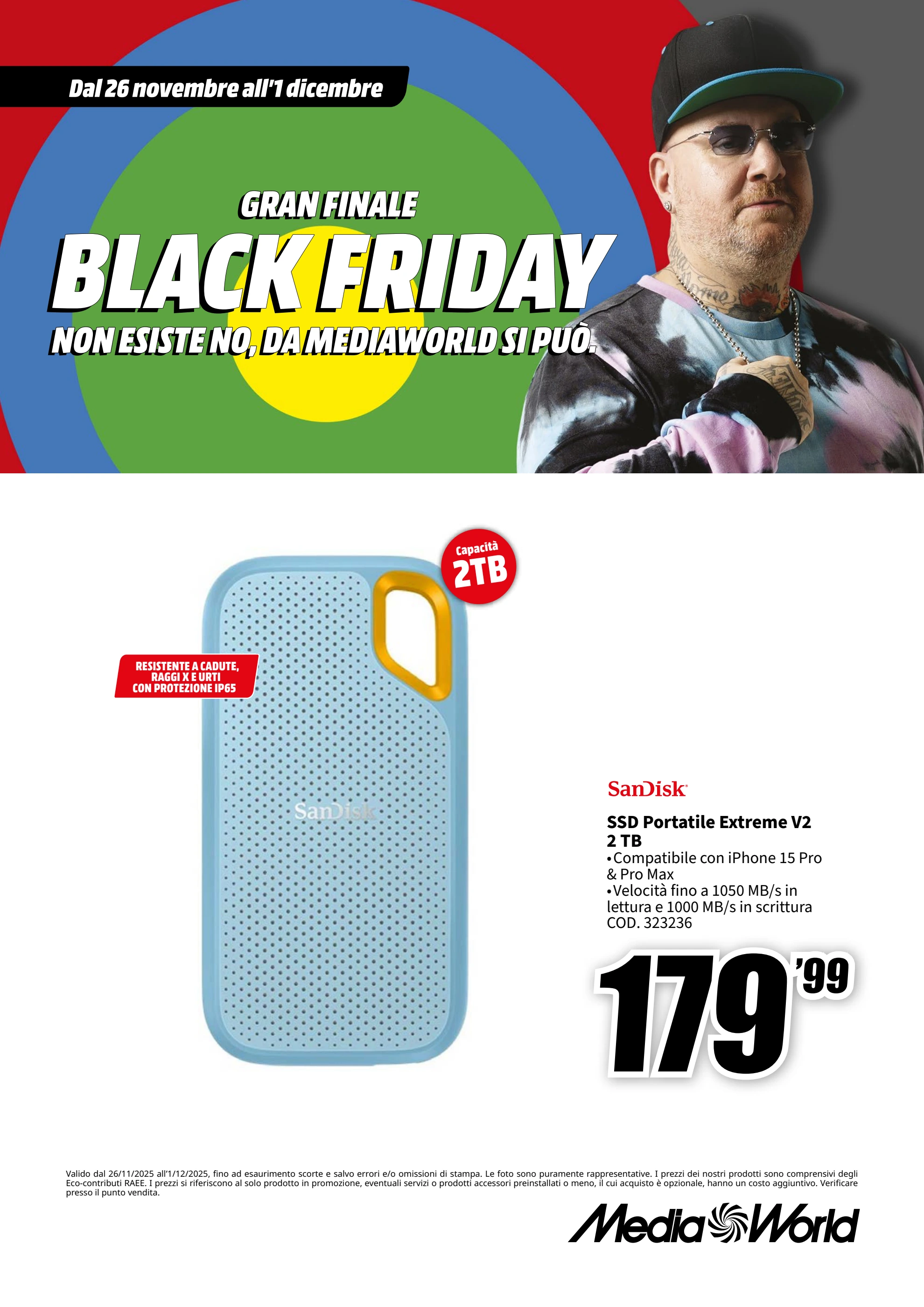 mediaworld - Volantino Mediaworld - Black Friday valido dal 26/11 al 01/12 - page: 33