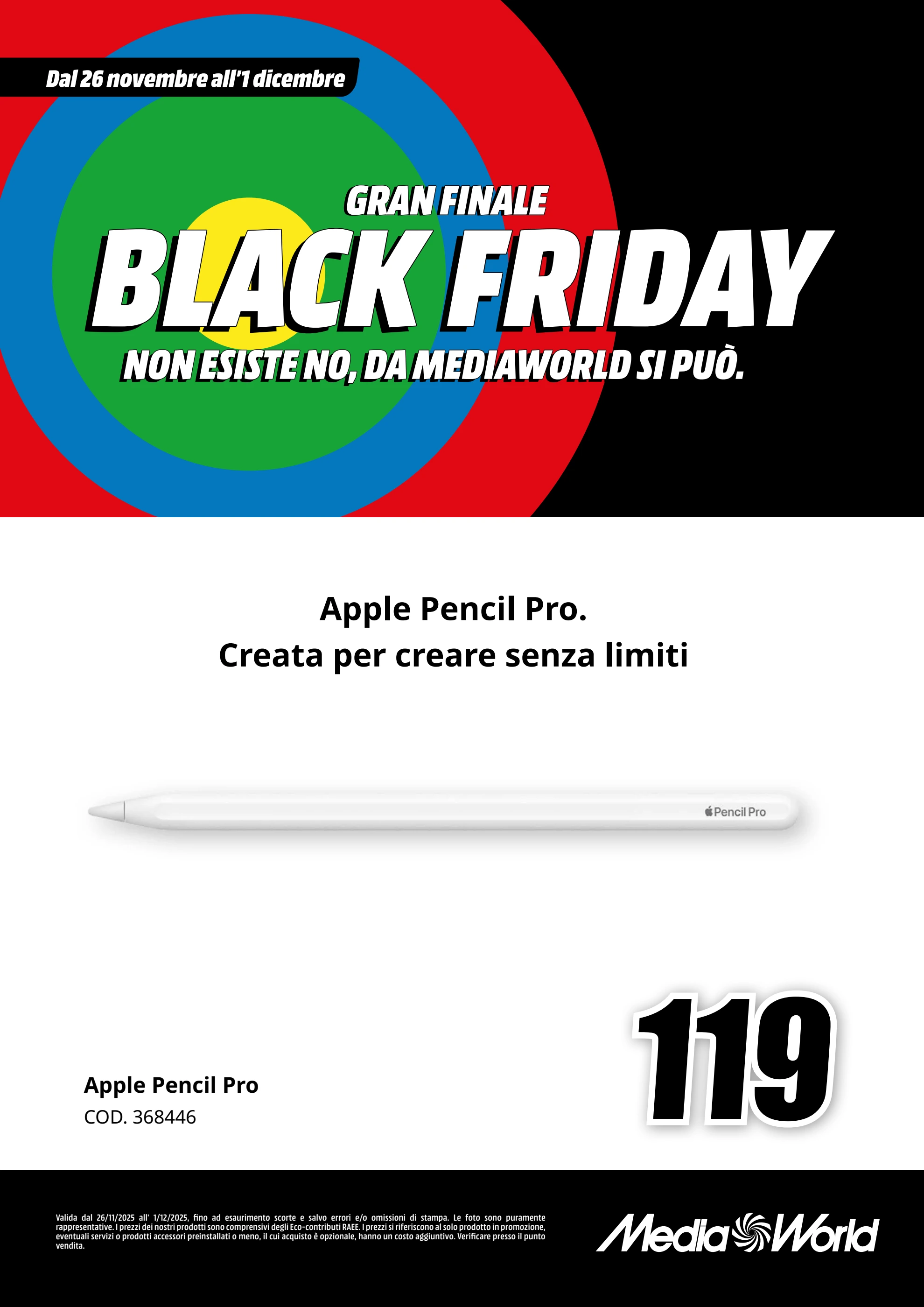 mediaworld - Volantino Mediaworld - Black Friday valido dal 26/11 al 01/12 - page: 16
