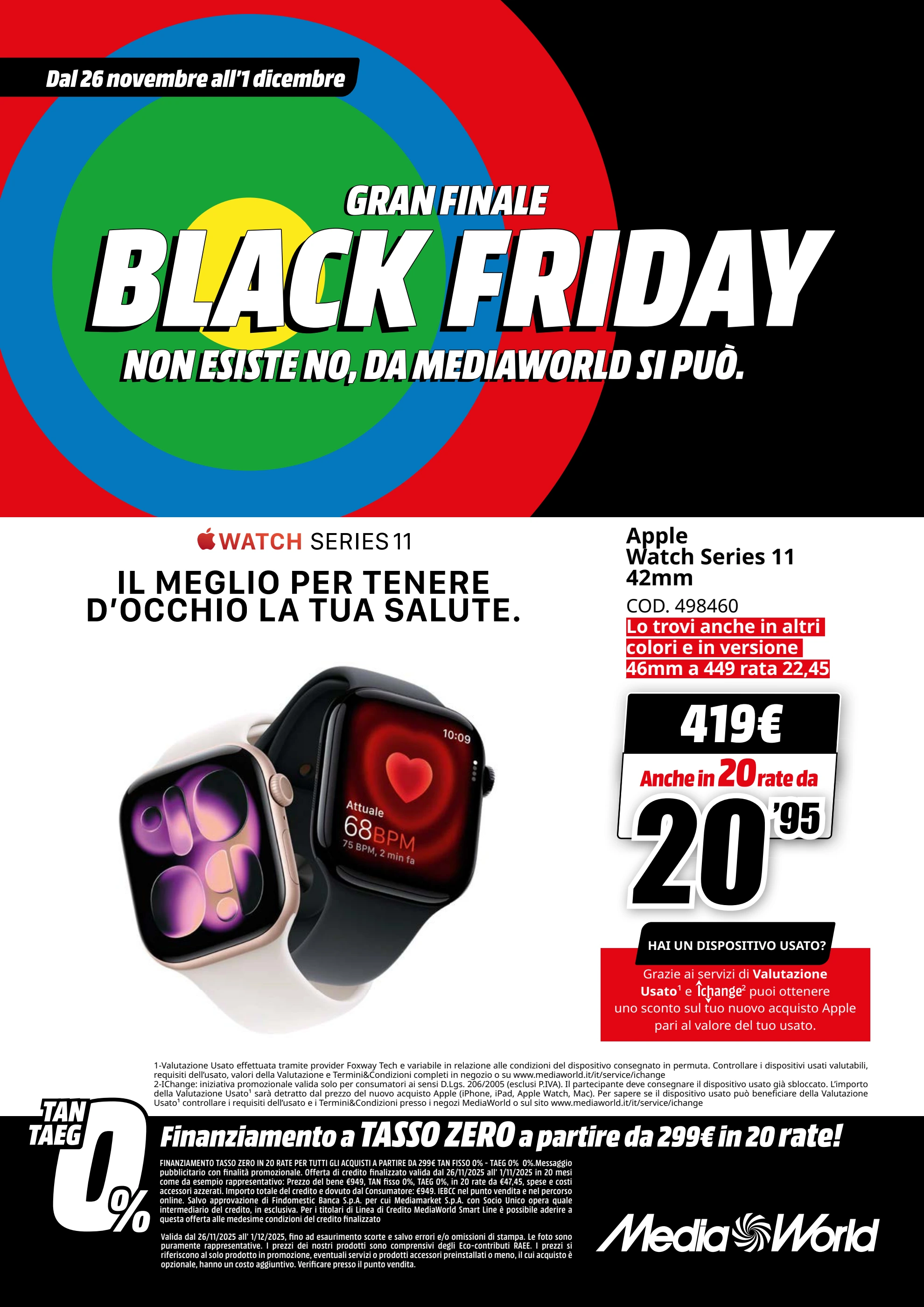 mediaworld - Volantino Mediaworld - Black Friday valido dal 26/11 al 01/12 - page: 11