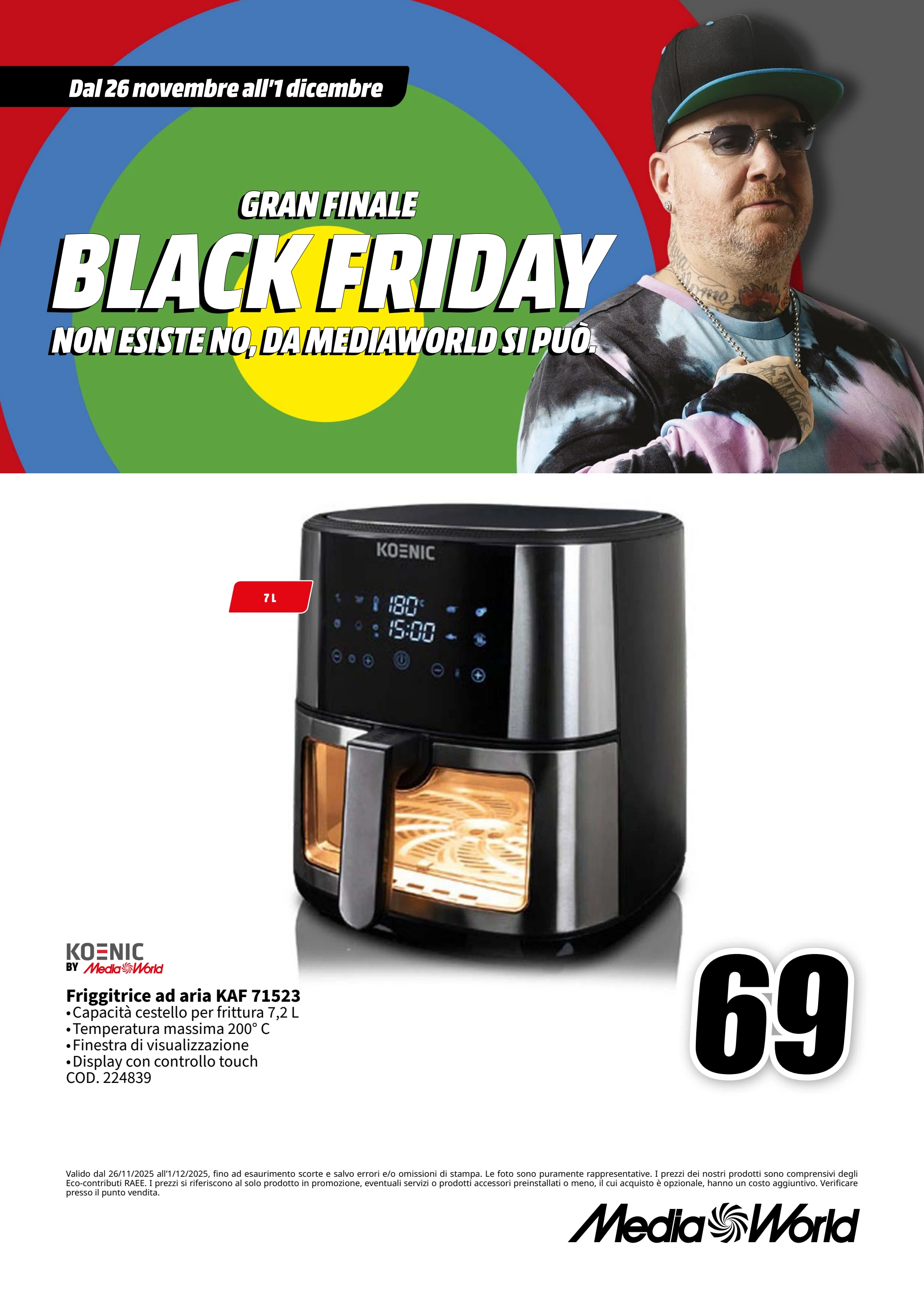 mediaworld - Volantino Mediaworld - Black Friday valido dal 26/11 al 01/12 - page: 60