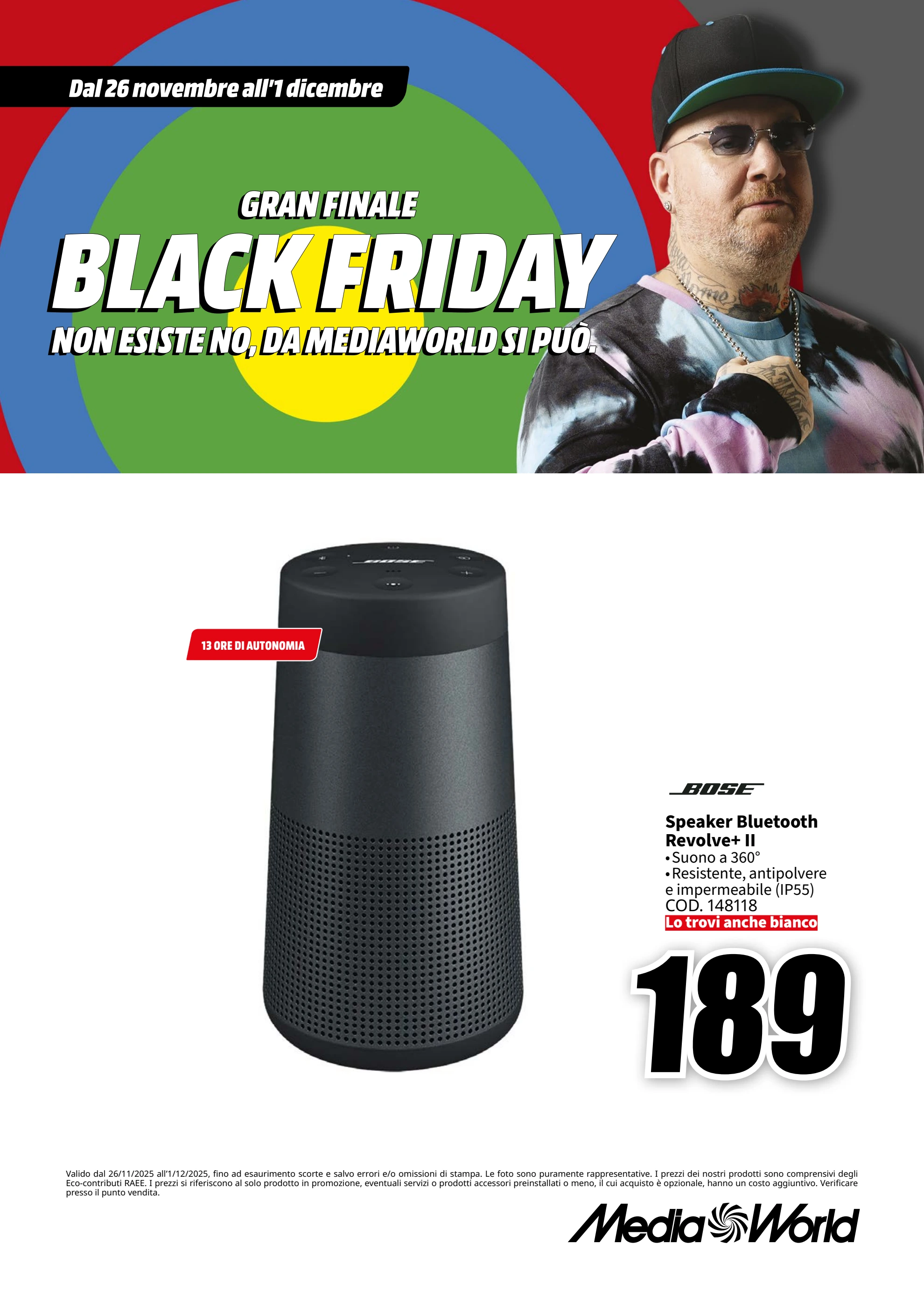 mediaworld - Volantino Mediaworld - Black Friday valido dal 26/11 al 01/12 - page: 43