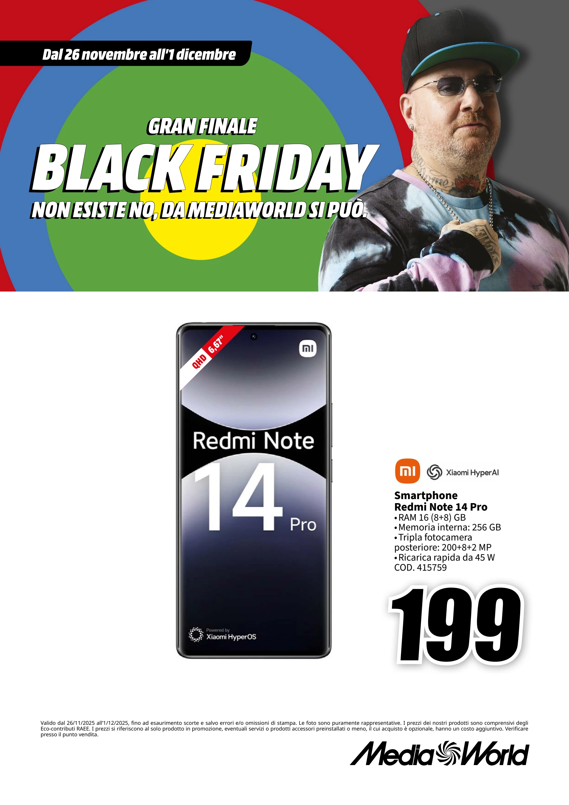 mediaworld - Volantino Mediaworld - Black Friday valido dal 26/11 al 01/12 - page: 7