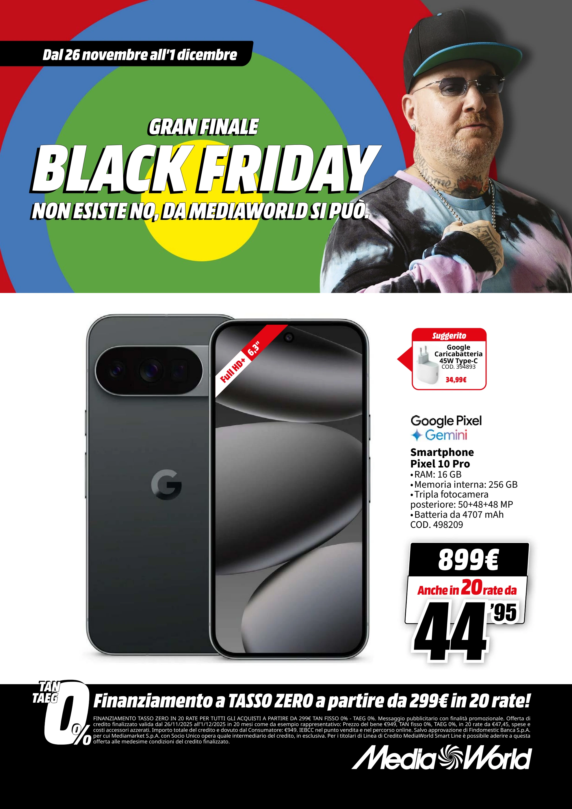 mediaworld - Volantino Mediaworld - Black Friday valido dal 26/11 al 01/12 - page: 3