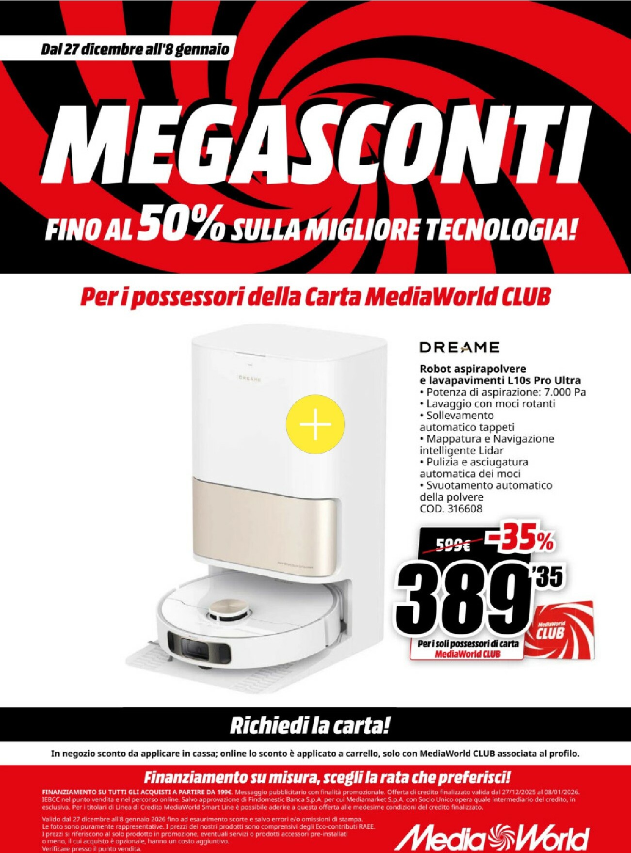 mediaworld - Volantino Mediaworld valido dal 27/12 al 08/01 - page: 51