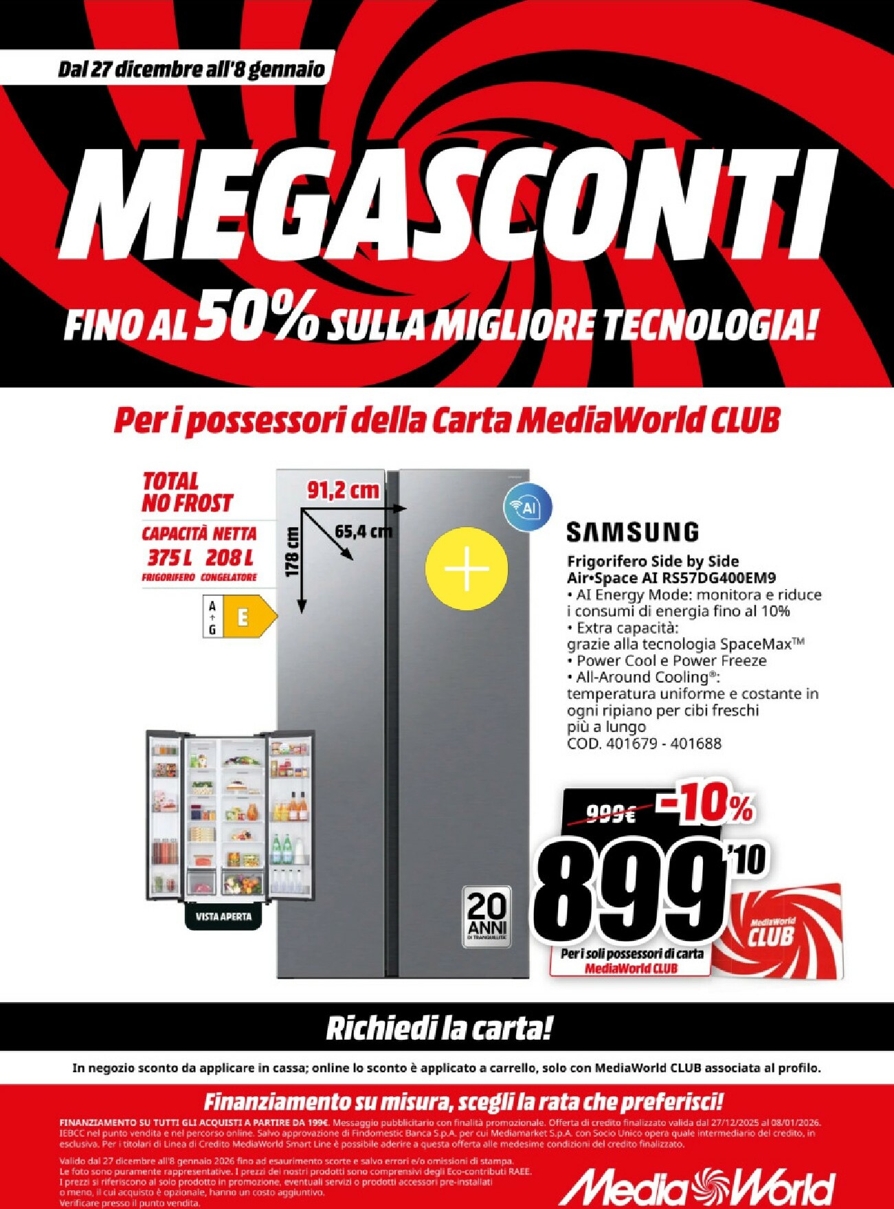 mediaworld - Volantino Mediaworld valido dal 27/12 al 08/01 - page: 42