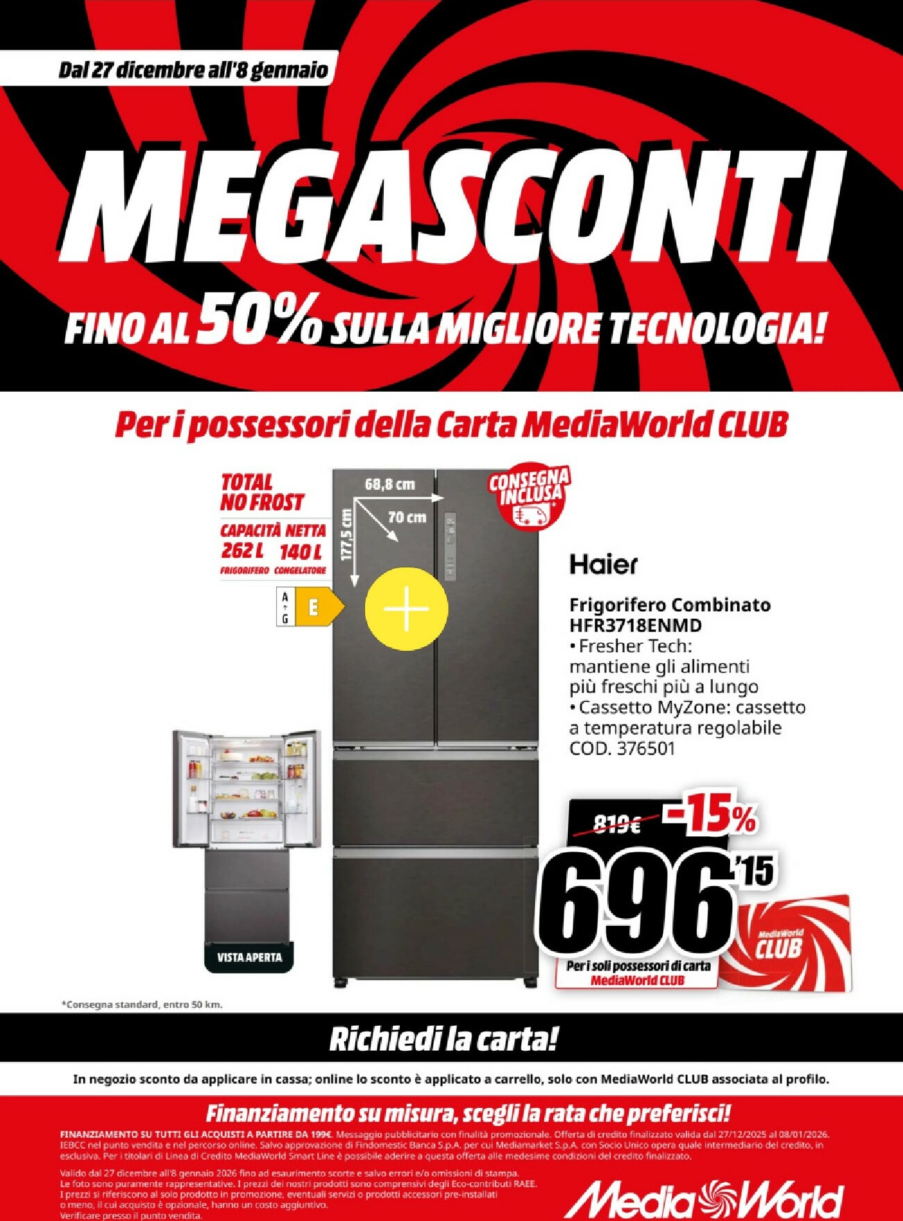 mediaworld - Volantino Mediaworld valido dal 27/12 al 08/01 - page: 43