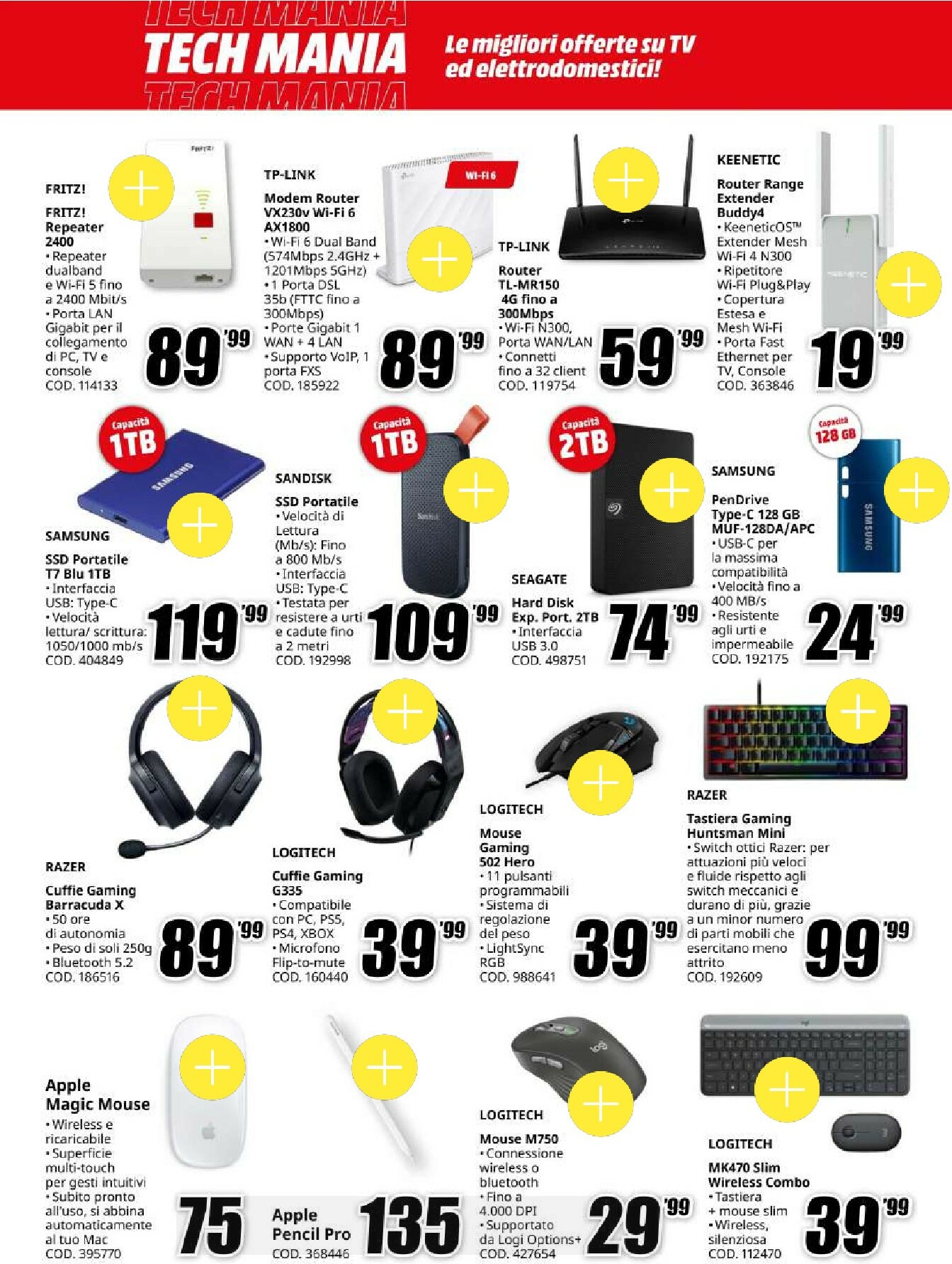 mediaworld - Volantino Mediaworld - Tech Mania valido dal 22/01 al 04/02 - page: 26