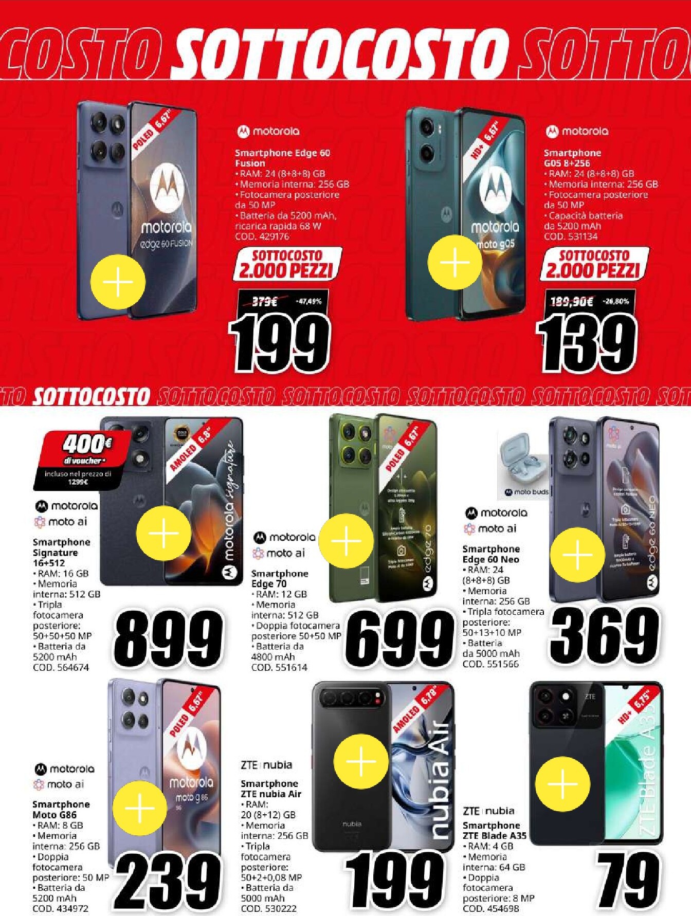 mediaworld - Volantino Mediaworld - Sottocosto valido dal 06/03/2026 al 15/03/2026 - page: 4