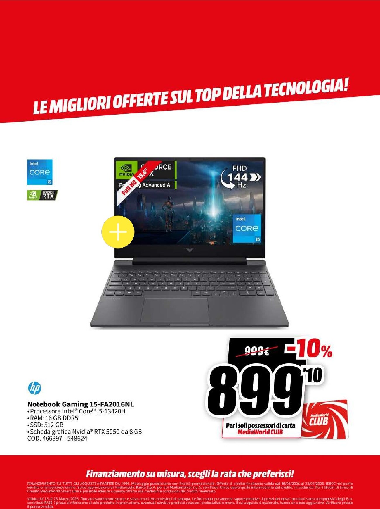 mediaworld - Volantino Mediaworld - Mega Sconti valido dal 16/03/2026 al 23/03/2026 - page: 13